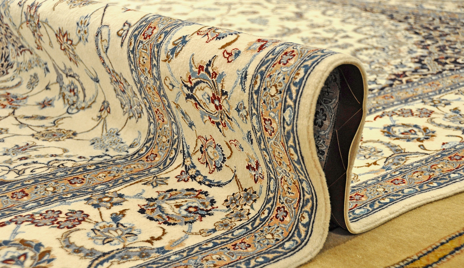 Nain Perserteppich Korkwolle | Medaillon