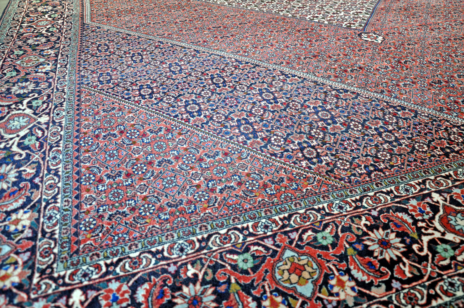 Bidjar Perserteppich | Herati-Muster