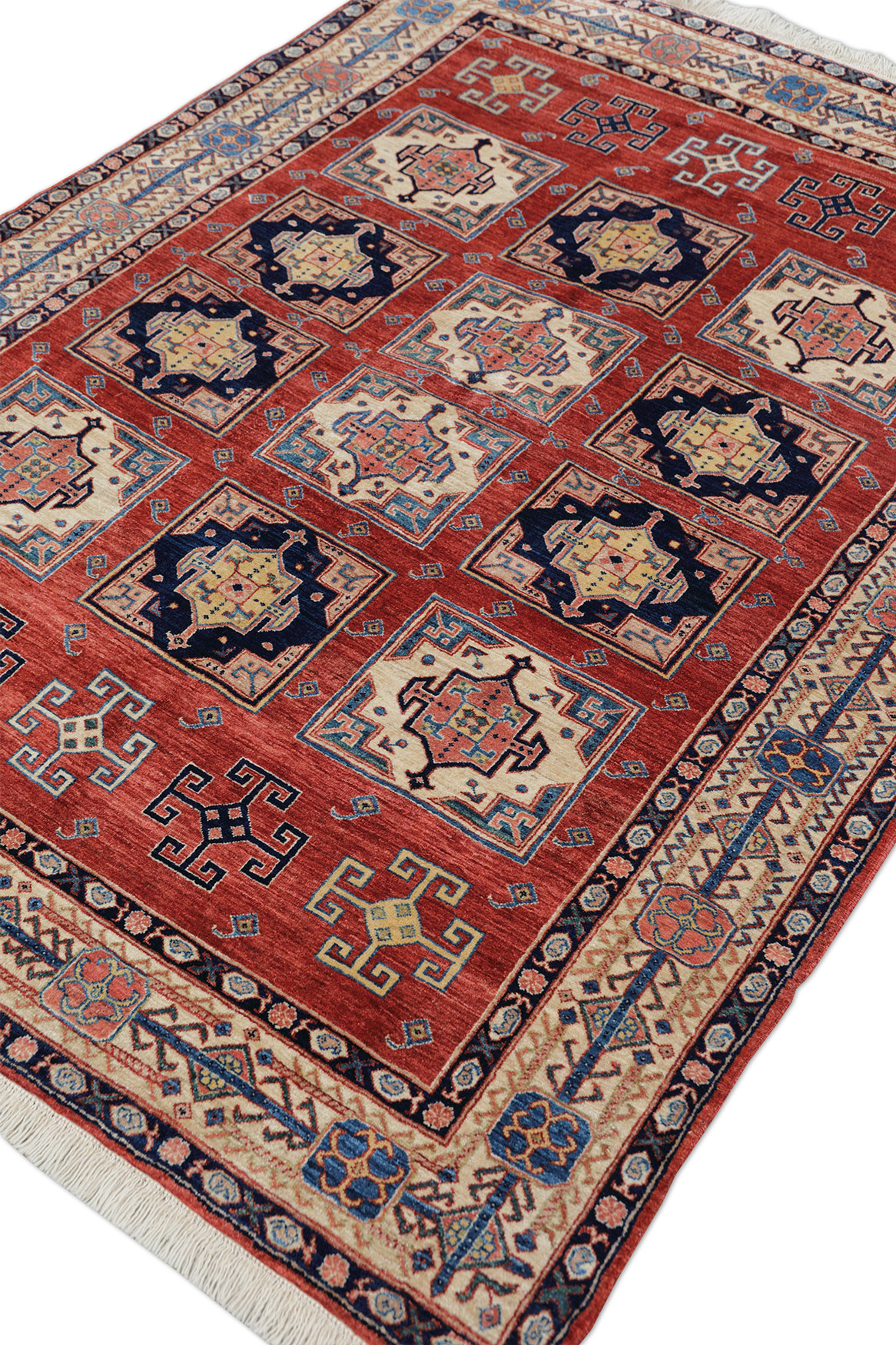 Janihali Pererteppich Felder neu | Schurwolle