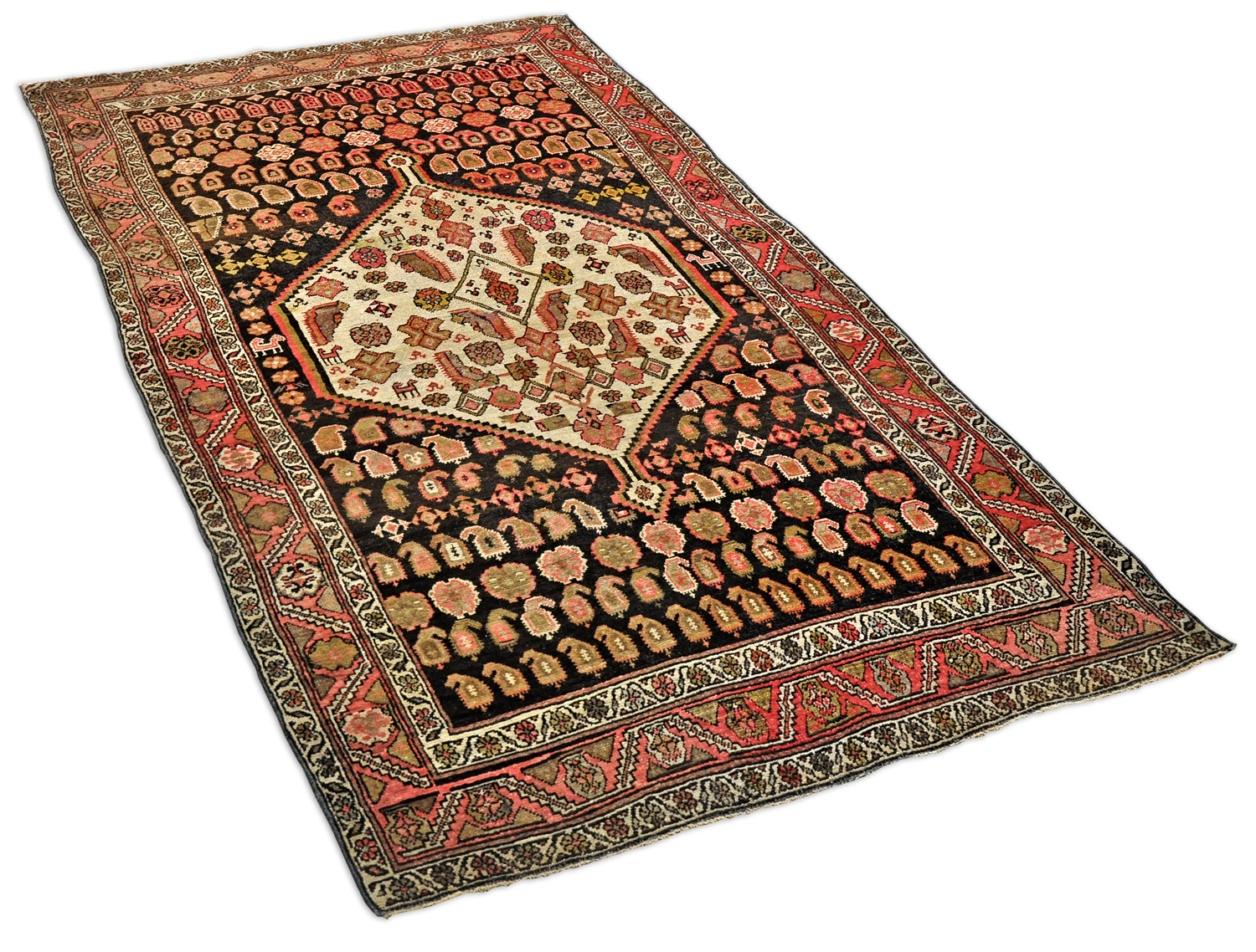 Malayer Perserteppich antik | Boteh-Muster