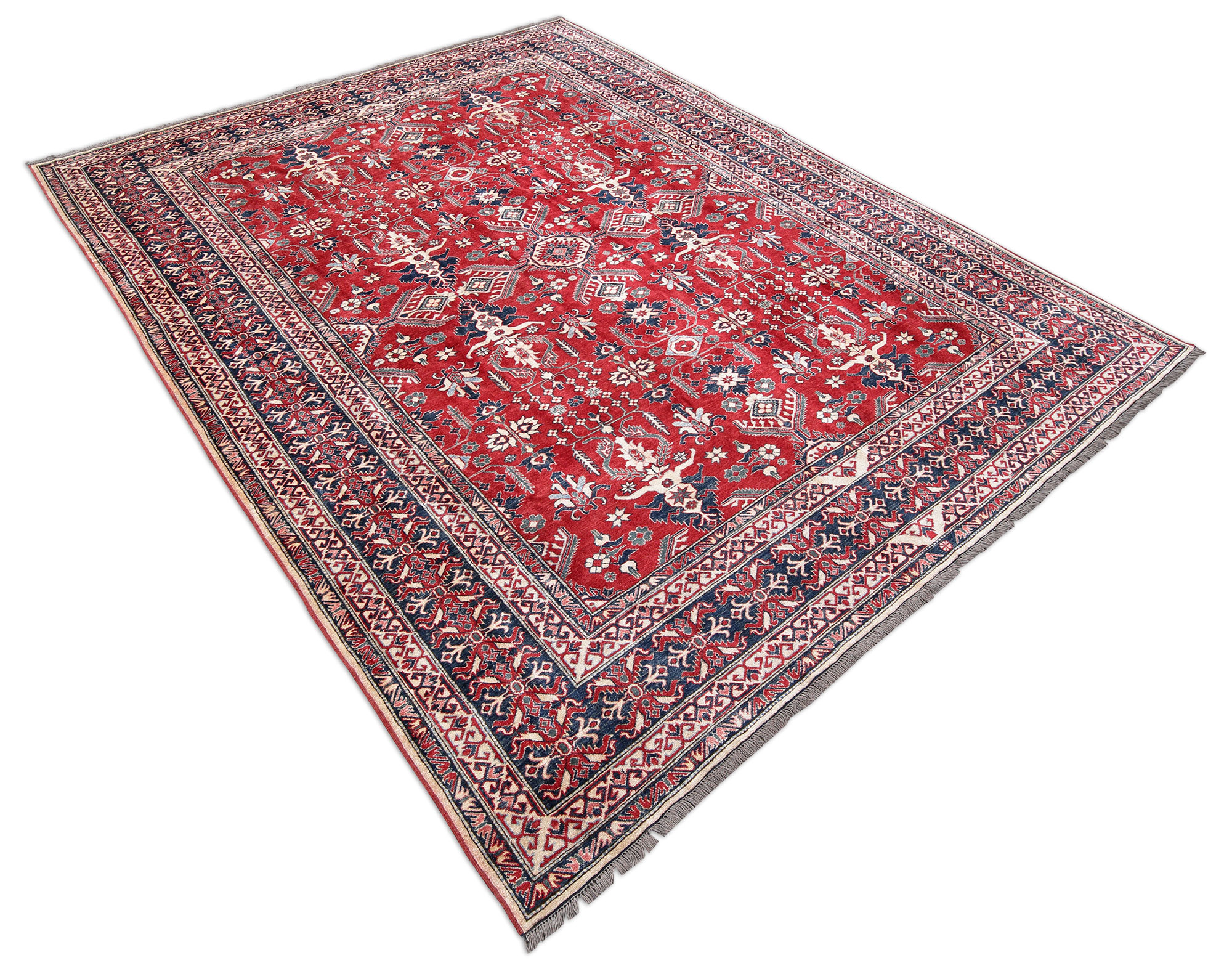 Kazak Orientteppich Afghanistan neu | Allover