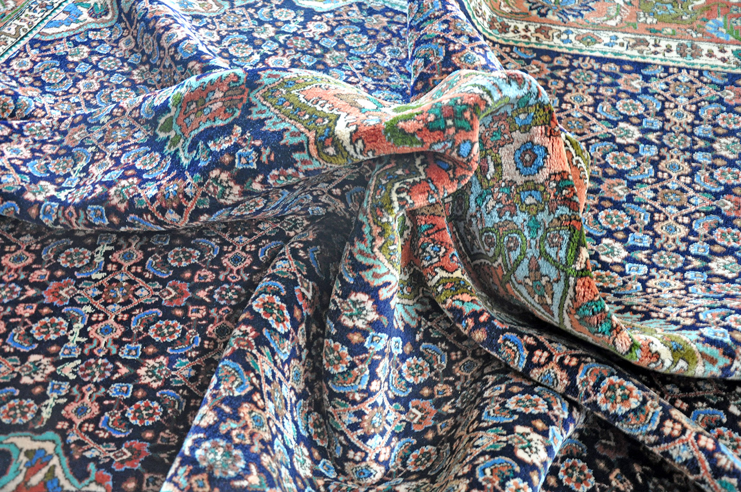 Kurden Bidjar Perserteppich | Herati-Muster