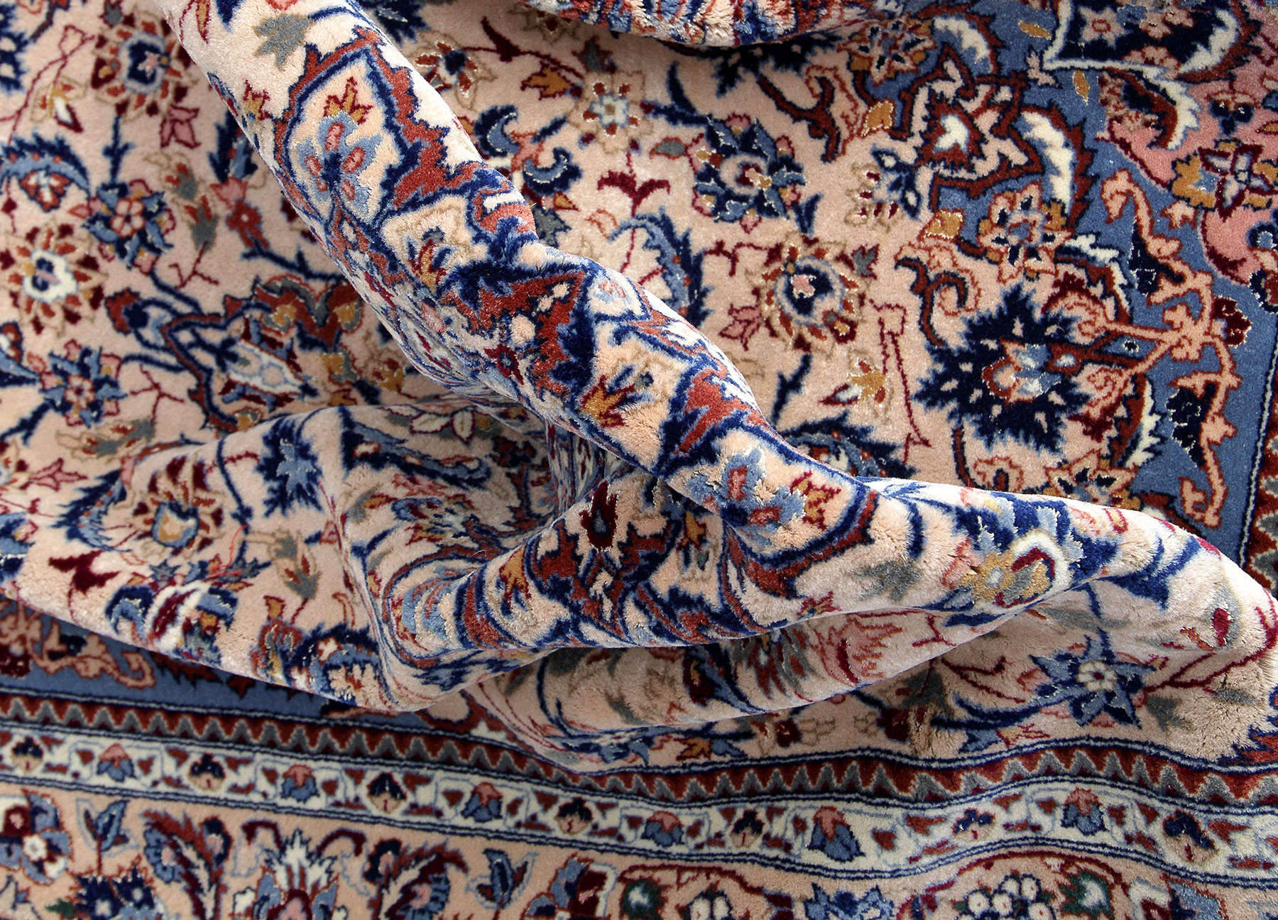 Isfahan Perserteppich neu | Medaillon