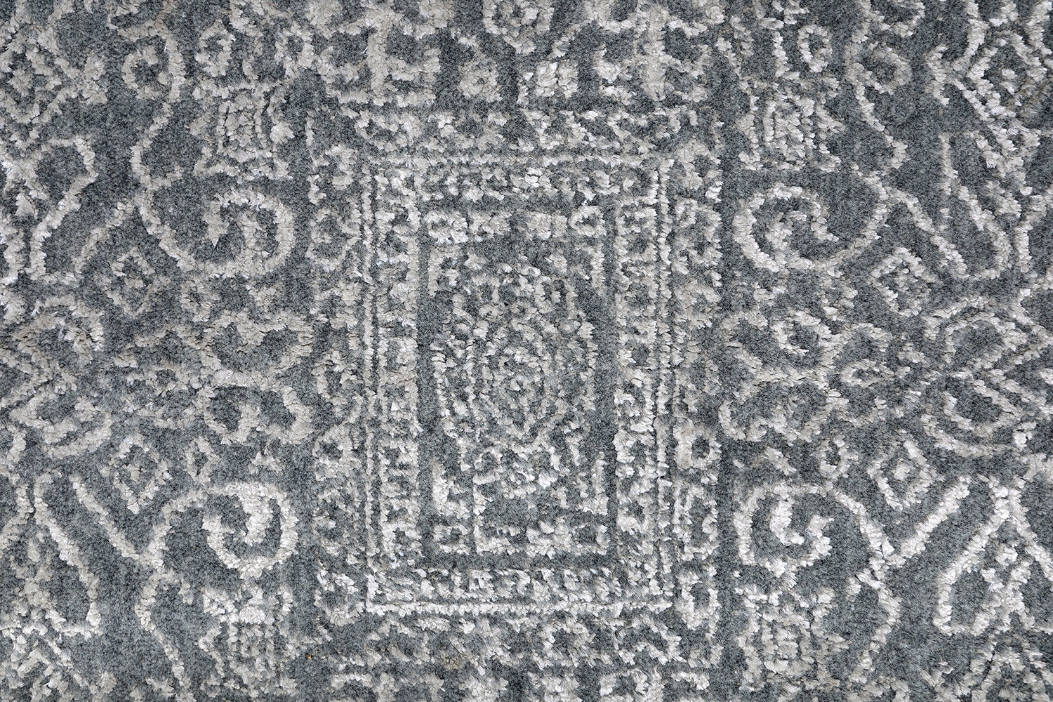 Thomas Teppich Handloom Jaquard Fine | Grey/Silver