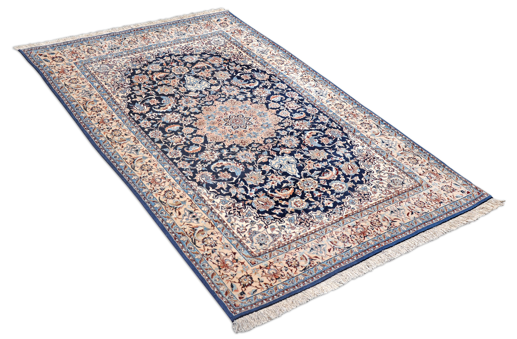 Isfahan Perserteppich neu | Korkwolle