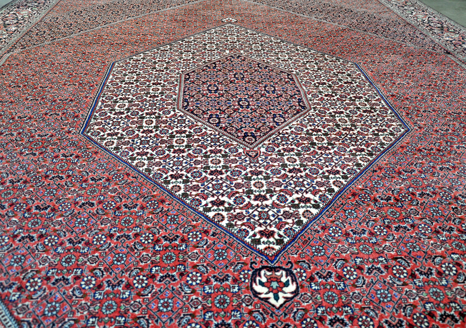 Bidjar Perserteppich | Herati-Muster