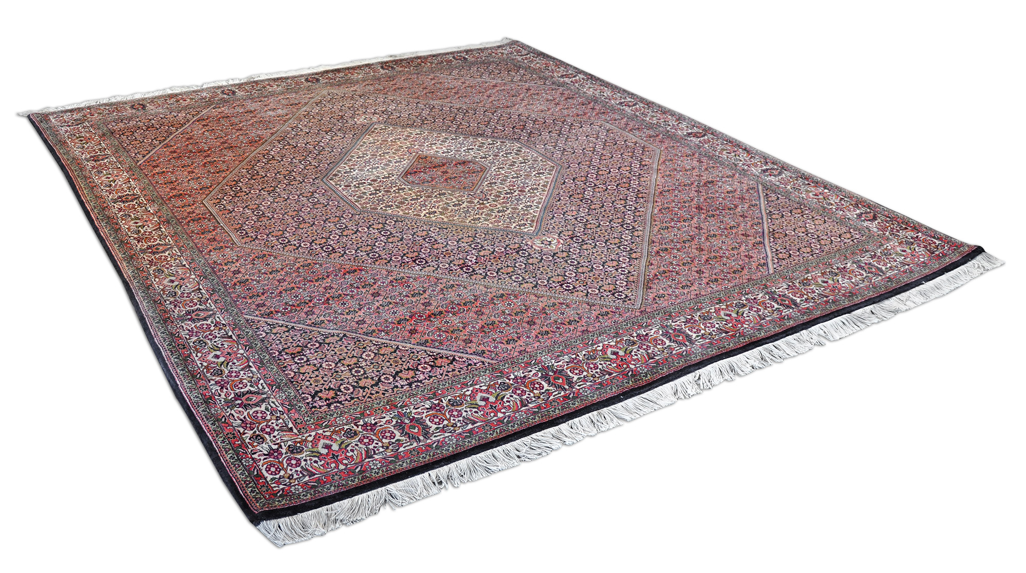 Bidjar Perserteppich neu | Rautenmedaillon