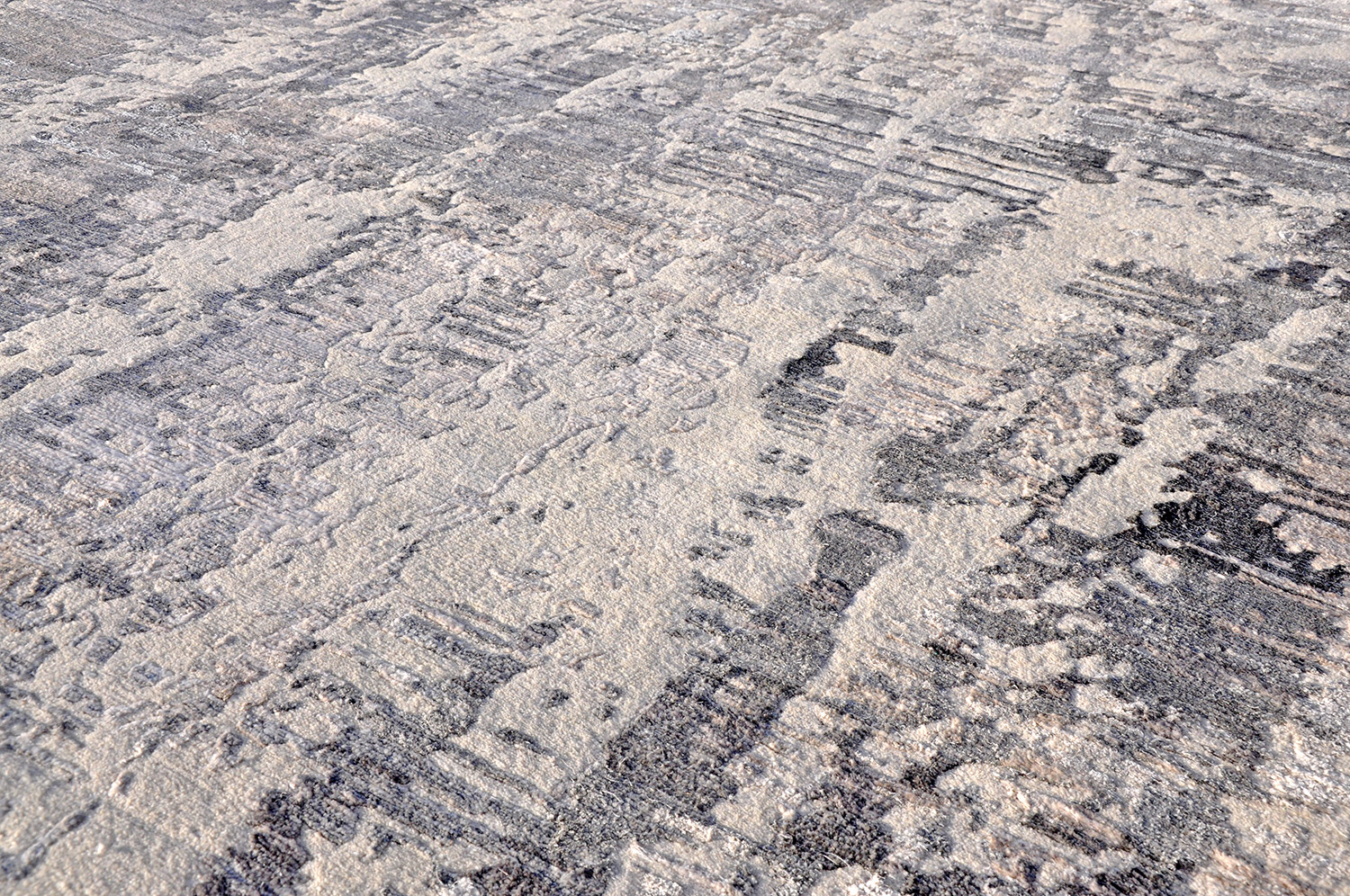 Thomas Designteppich Tibetan | silber