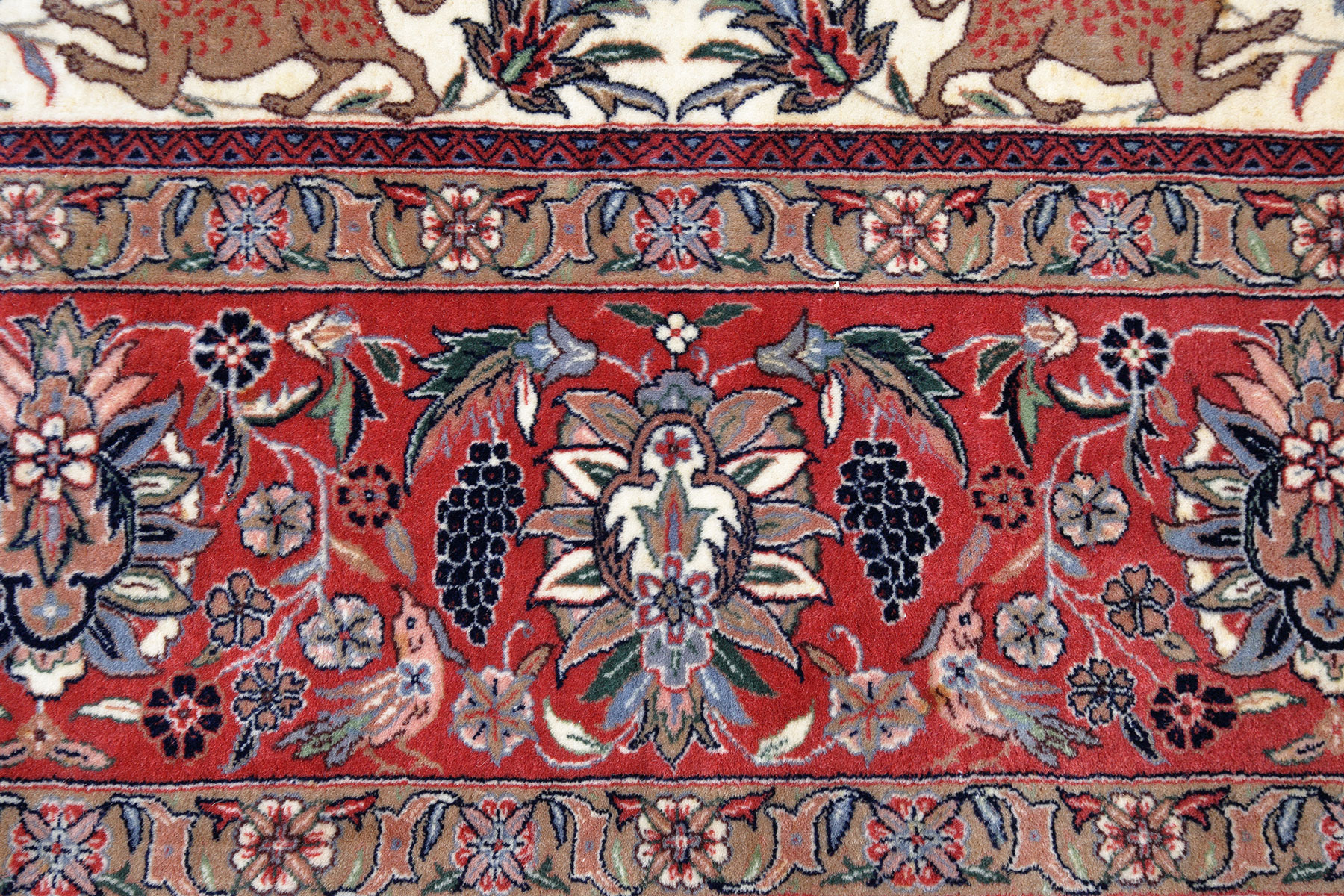 Isfahan Orientteppich China neu | Medaillon