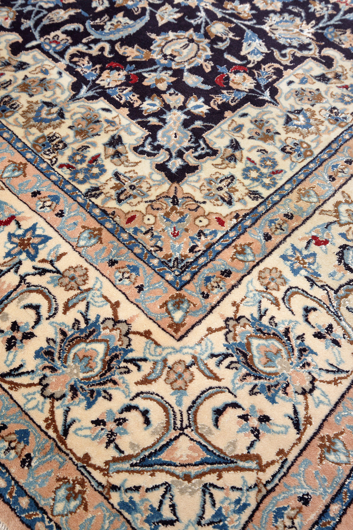 Nain Perserteppich 9 La neu | Medaillon