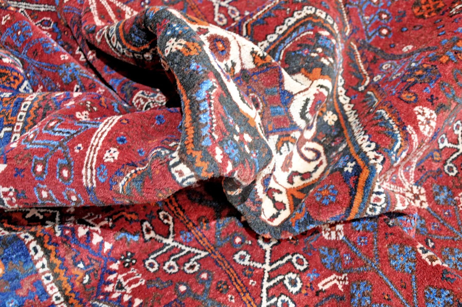 Ghaschghai Perserteppich | Medaillon