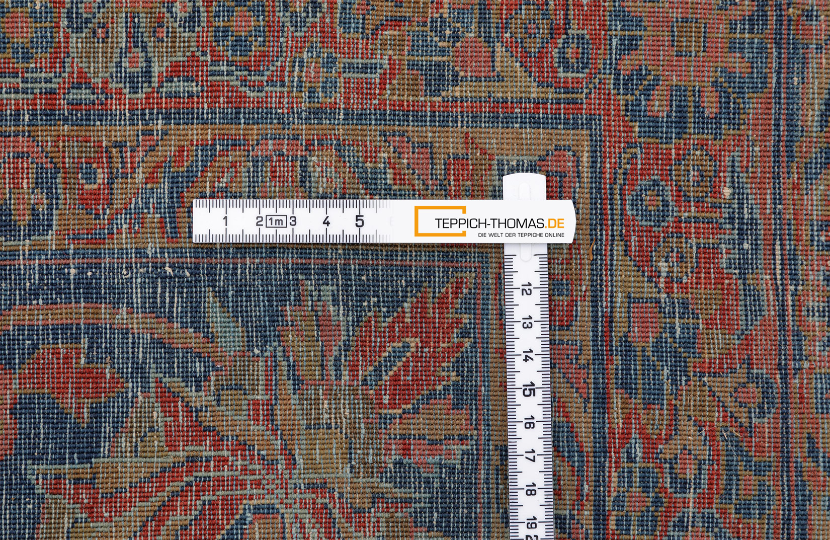 Amerikanischer Keshan Perserteppich antik | Floral