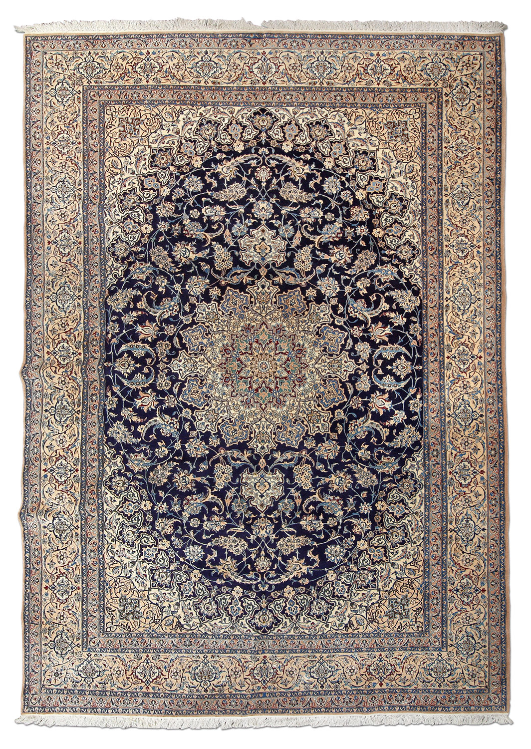 Nain Perserteppich 6 La neu | Medaillon