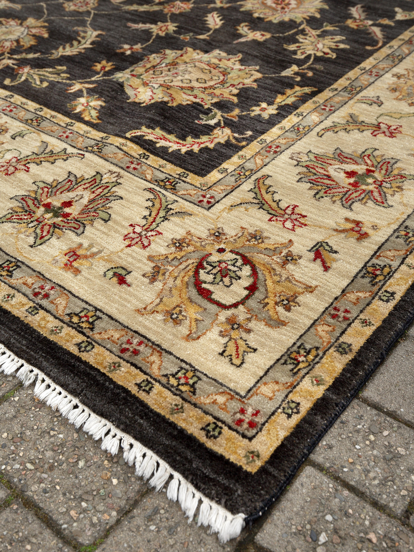 Ziegler Orientteppich Indien neu | Floral