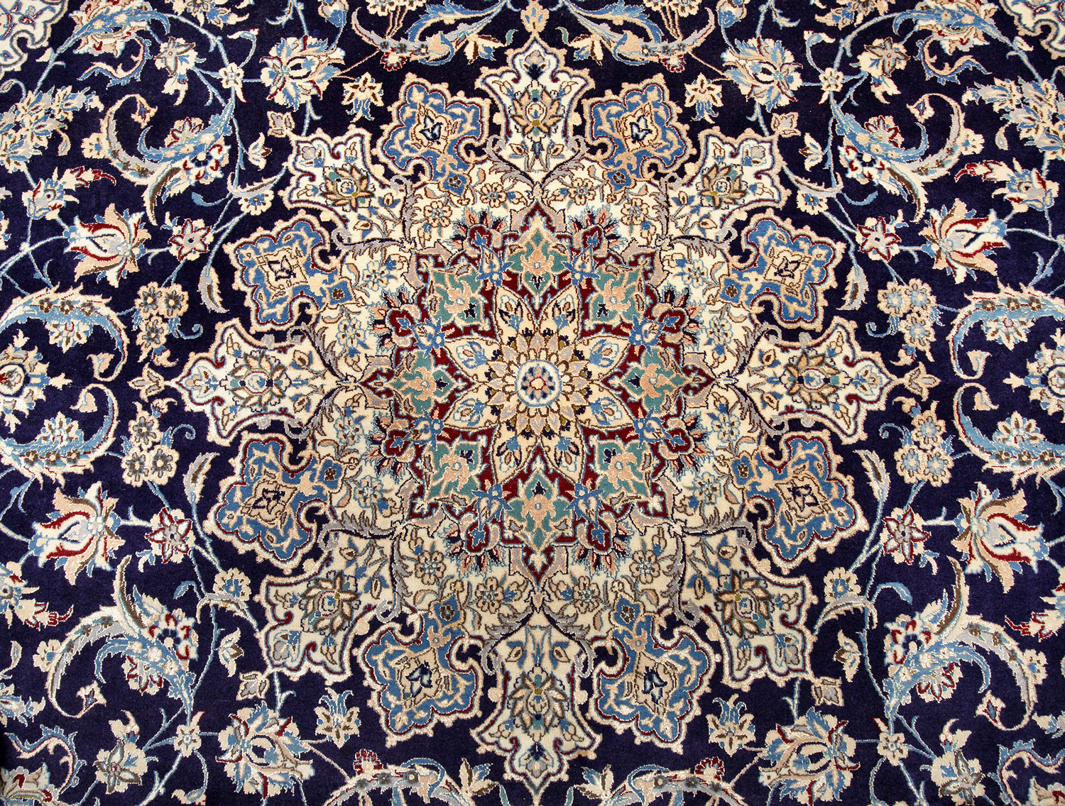 Nain Perserteppich 6 La neu | Medaillon