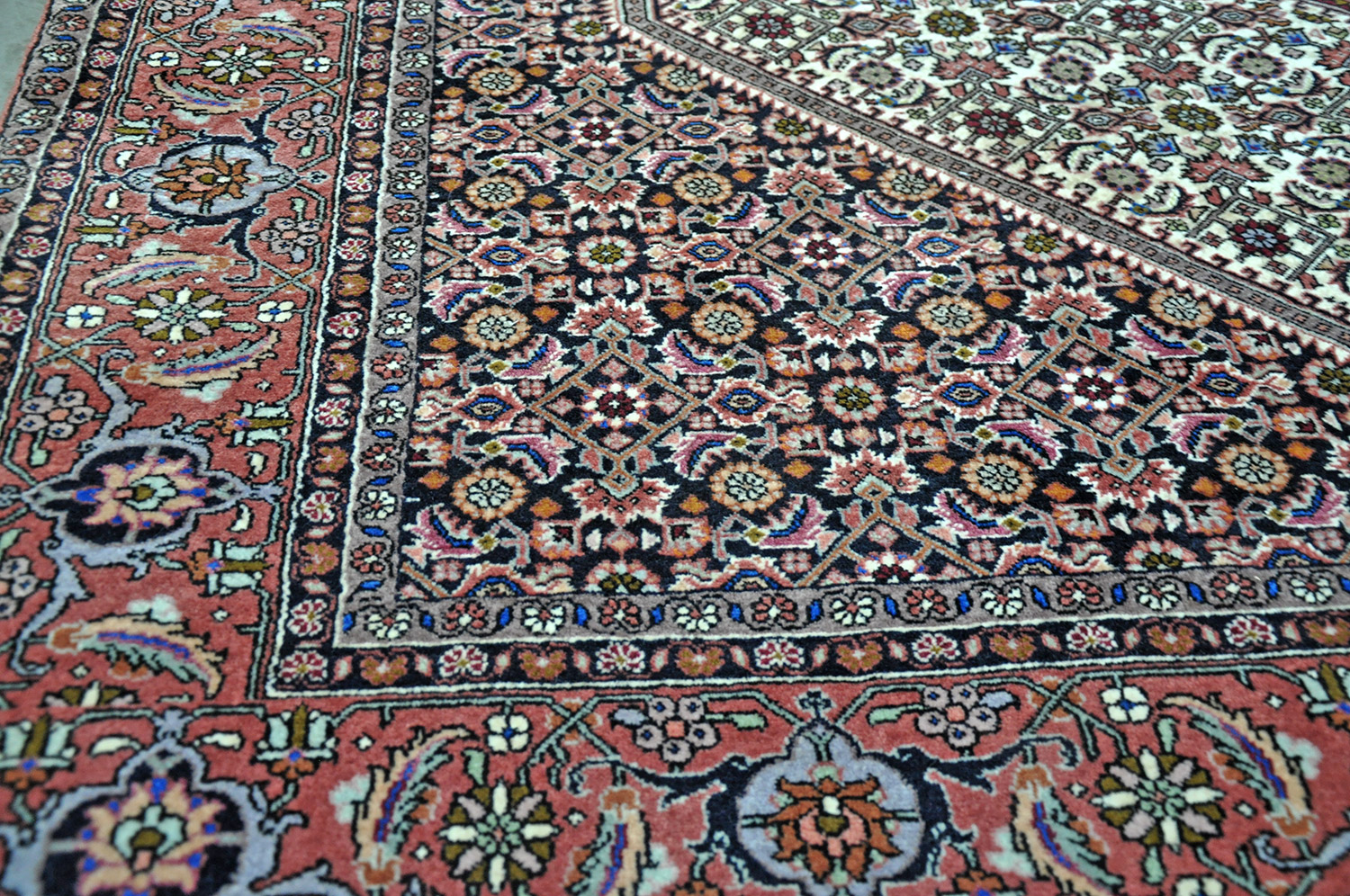 Bidjar Perserteppich neu | Herati-Muster