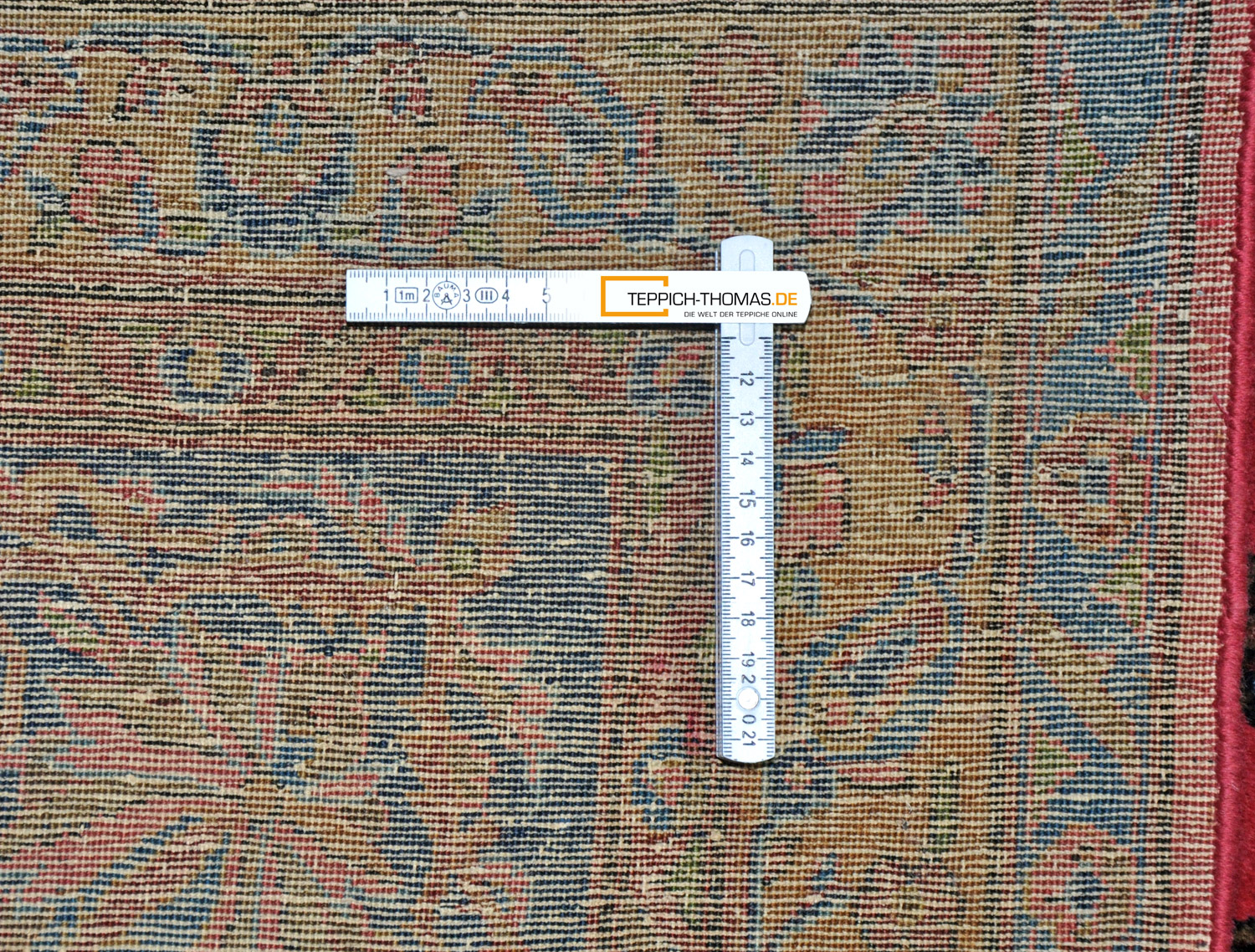 Dhabir Keshan Perserteppich antik | Manchesterwolle