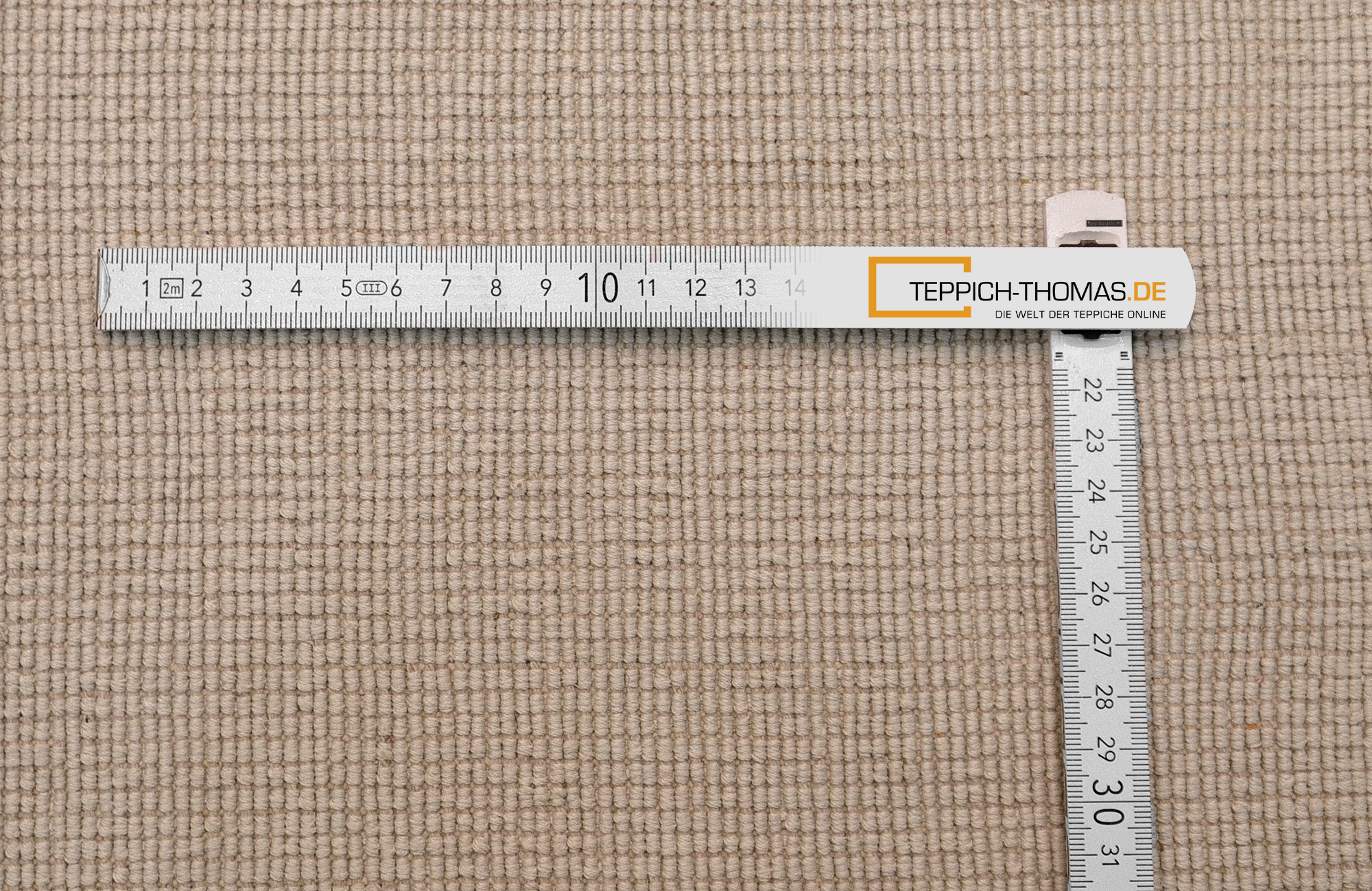 Thomas Handloomteppich Indien Solid | J191