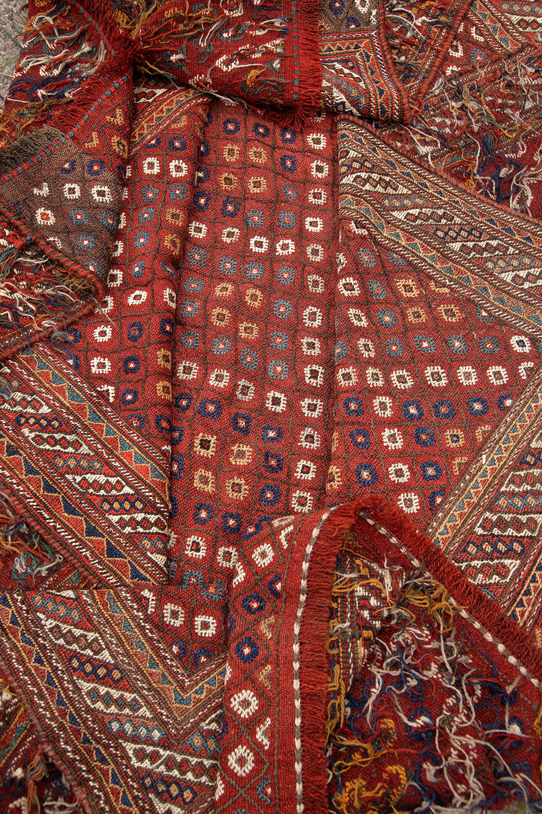 Ghaschghai Soumak Perserteppich antik | Floral