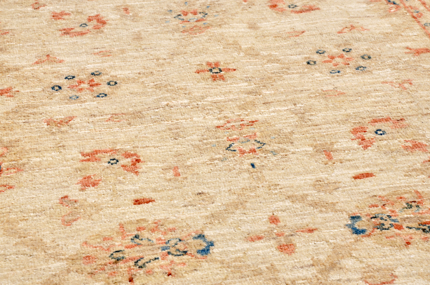 Ziegler Orientteppich Pakistan beige neu | Hochlandwolle