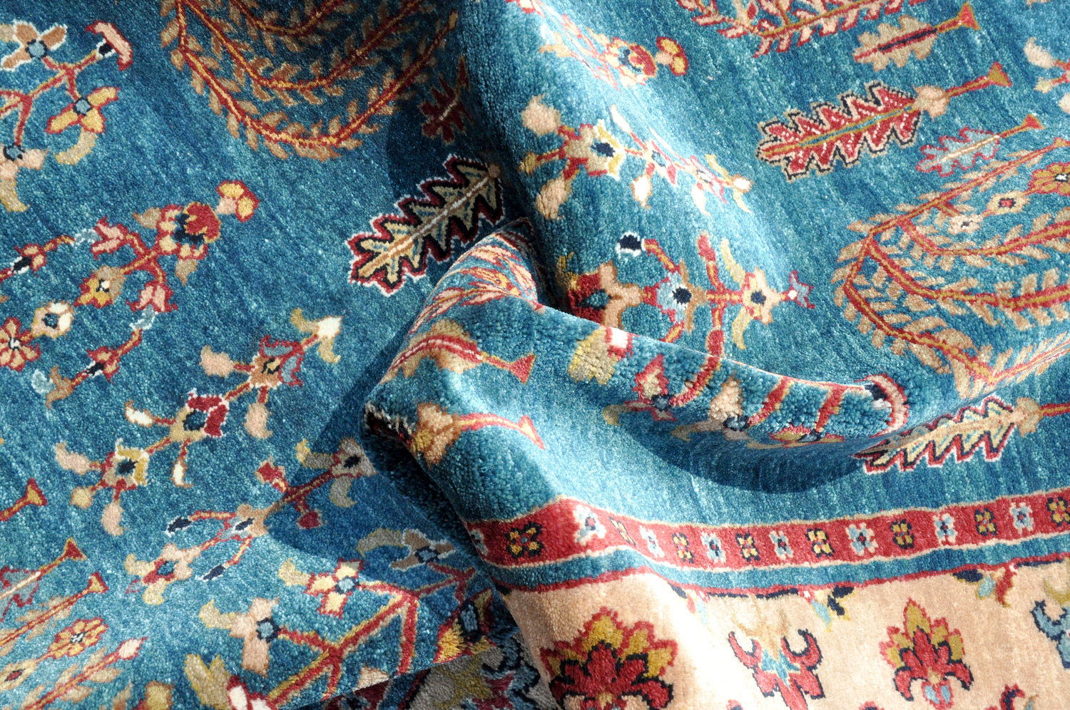 Loribaft Orientteppich neu Indien | Schurwolle