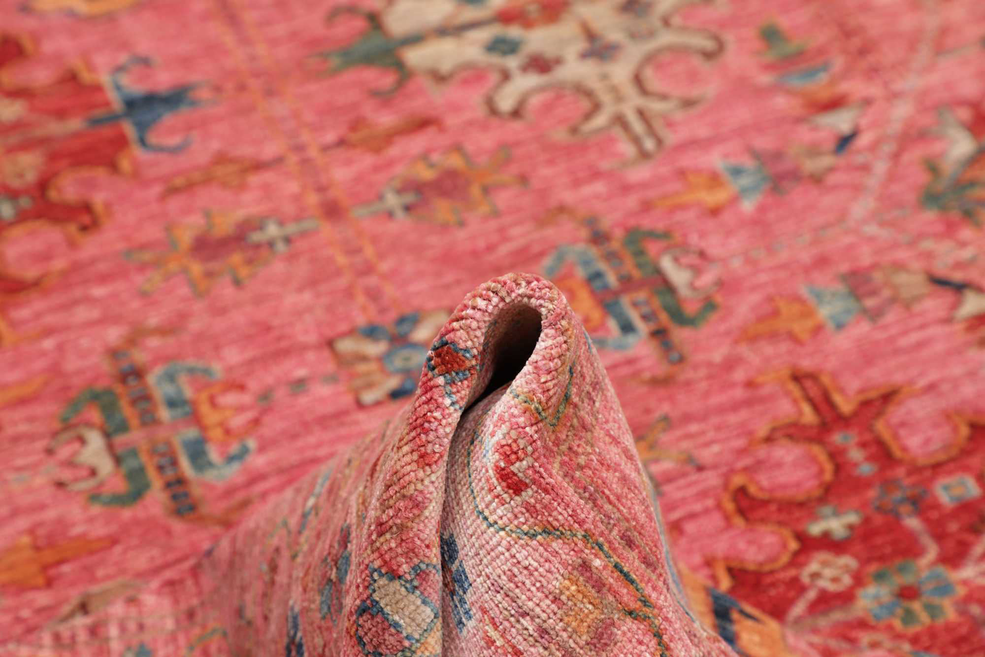 Kazak Royal Orientteppich Pakistan Schurwolle 477112 | Multi