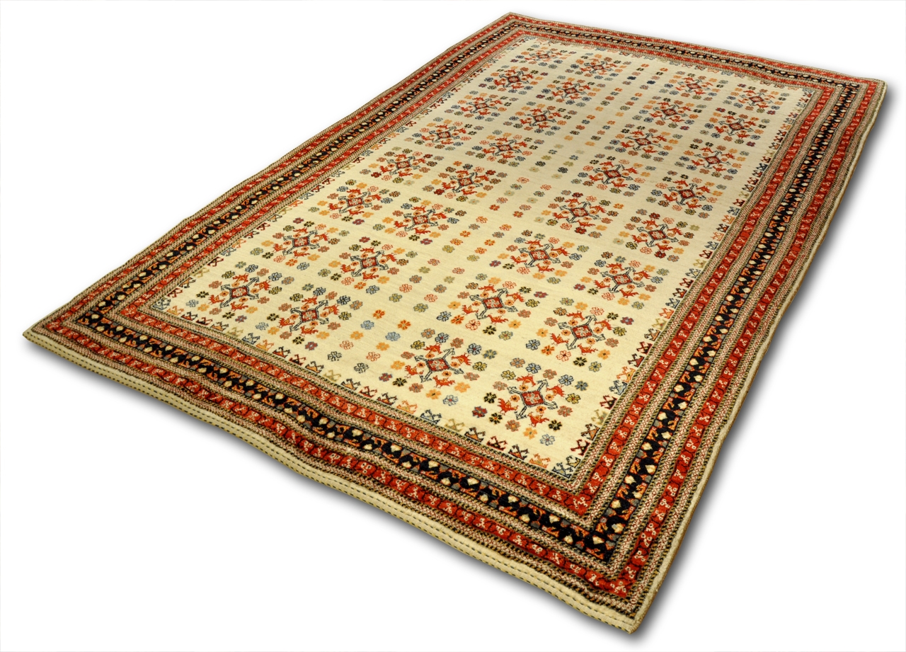 Loribaft Perserteppich neu | Hochlandwolle