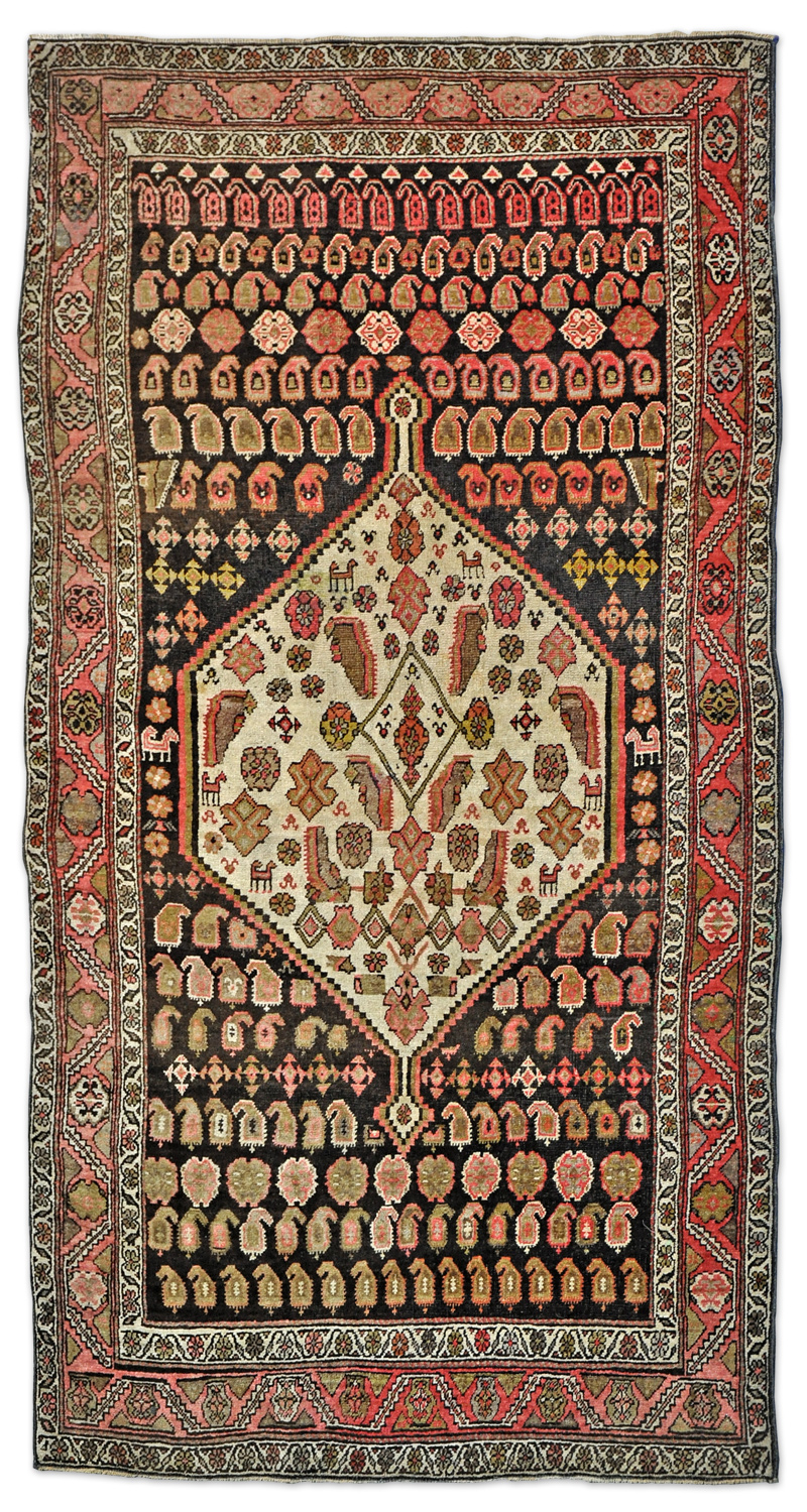 Malayer Perserteppich antik | Boteh-Muster Malayer Perserteppich antik | Boteh-Muster