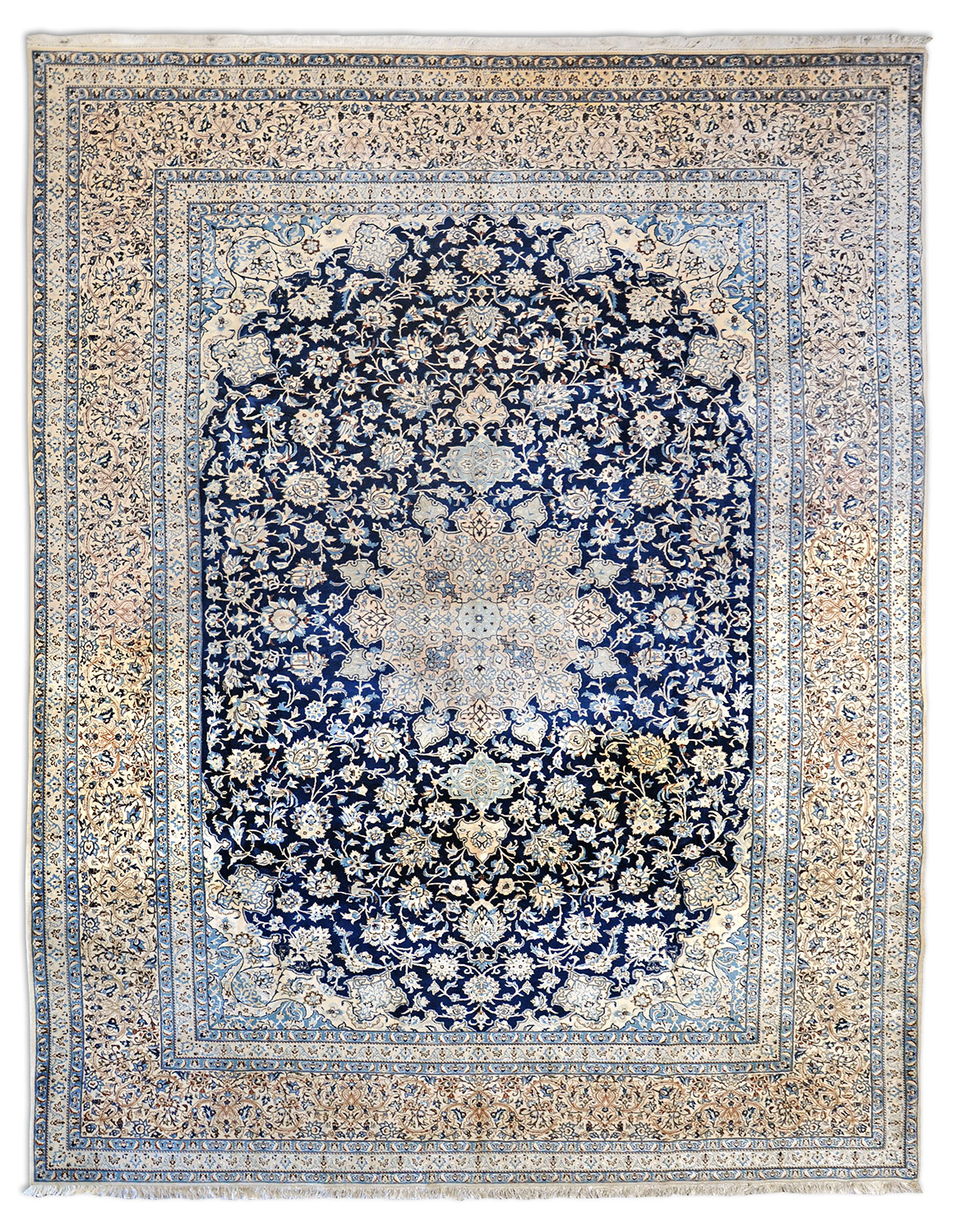 Nain Perserteppich 6 La neu | Medaillon Nain Perserteppich 6 La neu | Medaillon