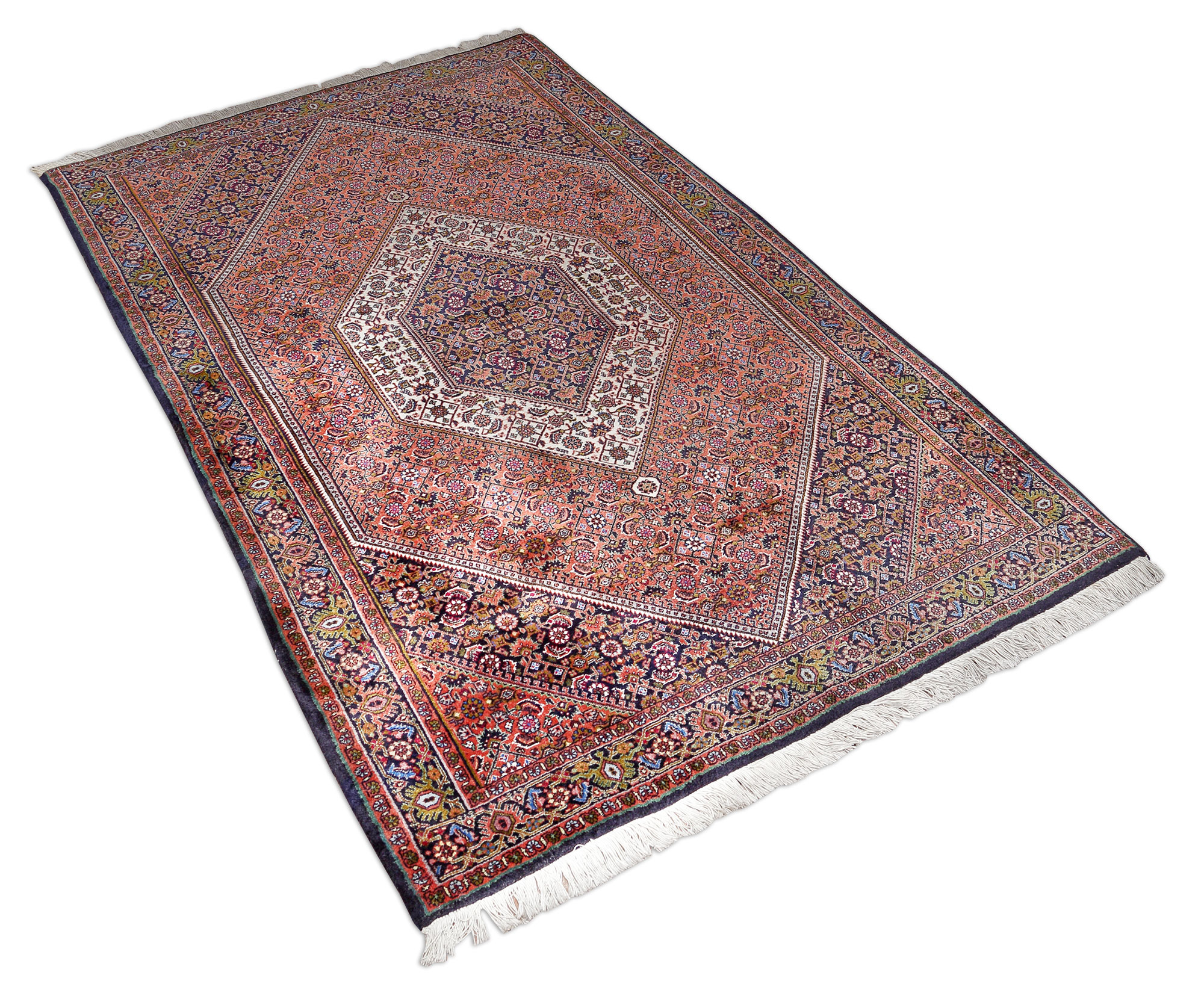 Bidjar Perserteppich Rautemedaillon | Herati-Muster