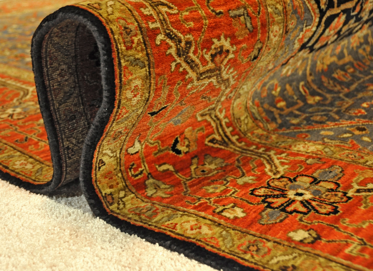 Täbriz Orientteppich Indien | Hochlandwolle