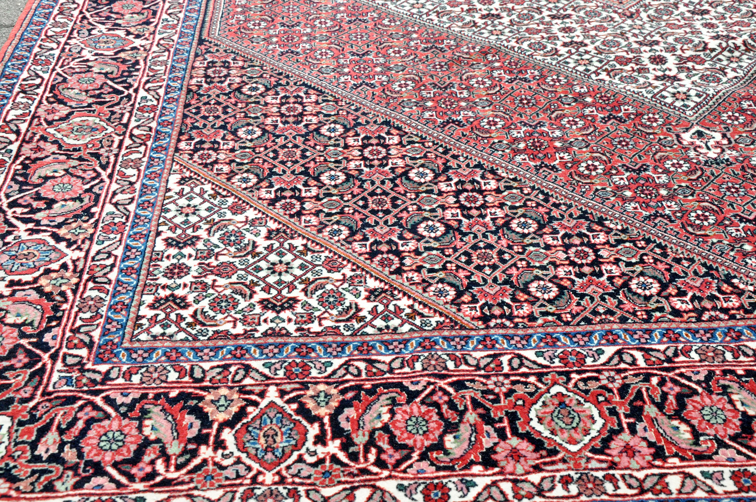 Bidjar Perserteppich rot | Hochlandwolle