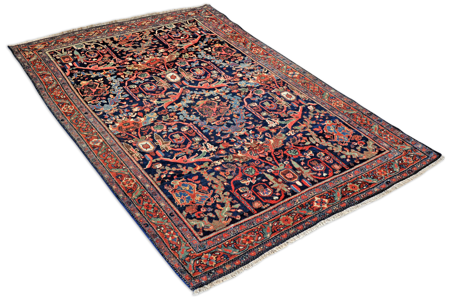 Sarough Mostofi Perserteppich antik