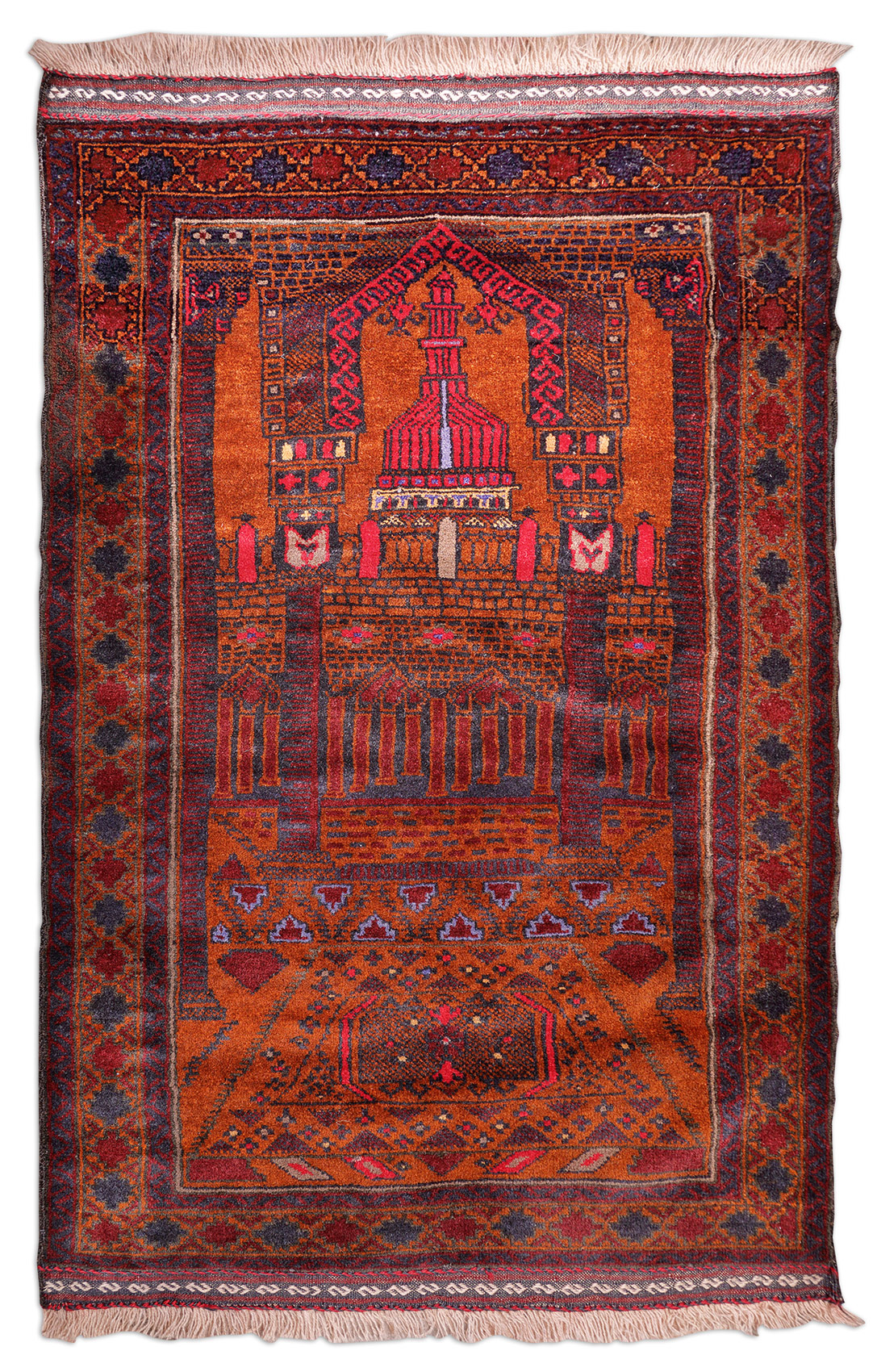 Belutsch Perserteppich Brücke älter| Schurwolle Belutsch Perserteppich Brücke älter| Schurwolle