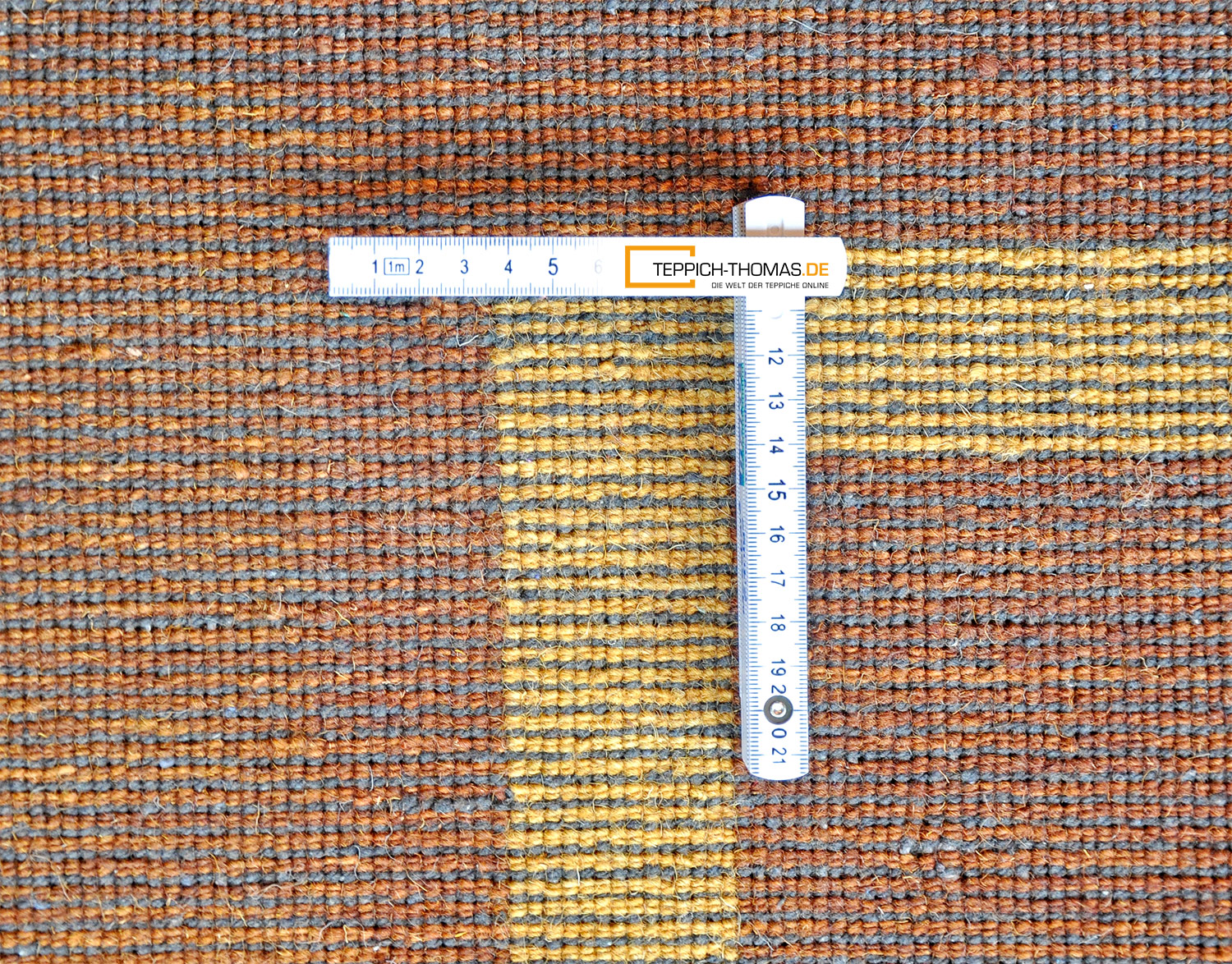 Gabbeh Teppich Indien Roma terra | Schurwolle