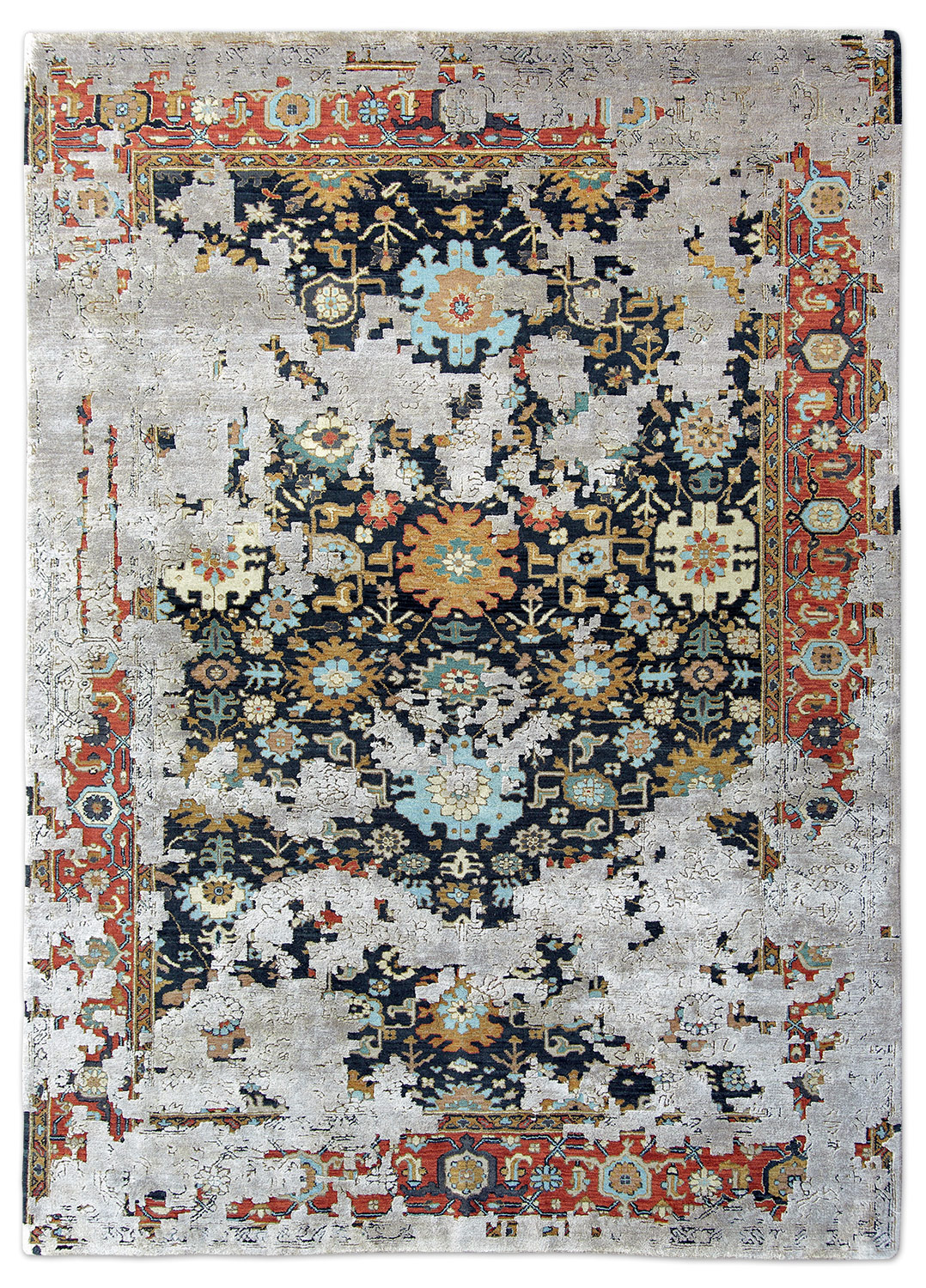 Thomas Designteppich Bidjar Seide | Indien Thomas Designteppich Bidjar Seide | Indien