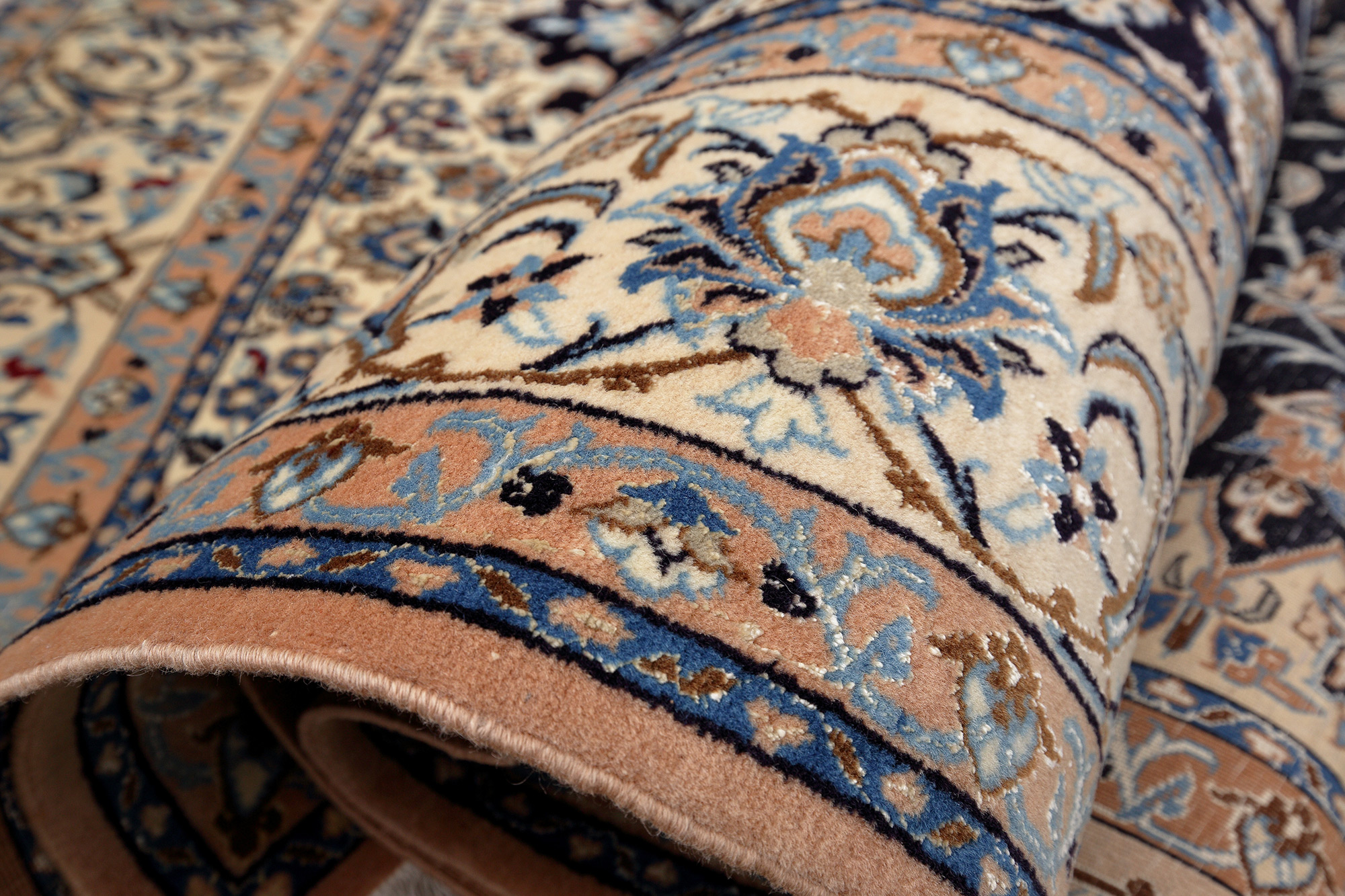 Nain Perserteppich 9 La neu | Medaillon