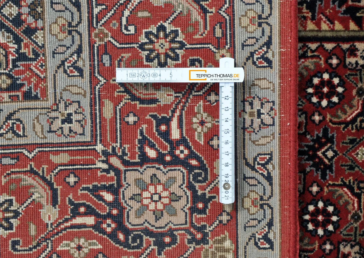 Bidjar Orientteppich Indien rot | Neuseelandwolle