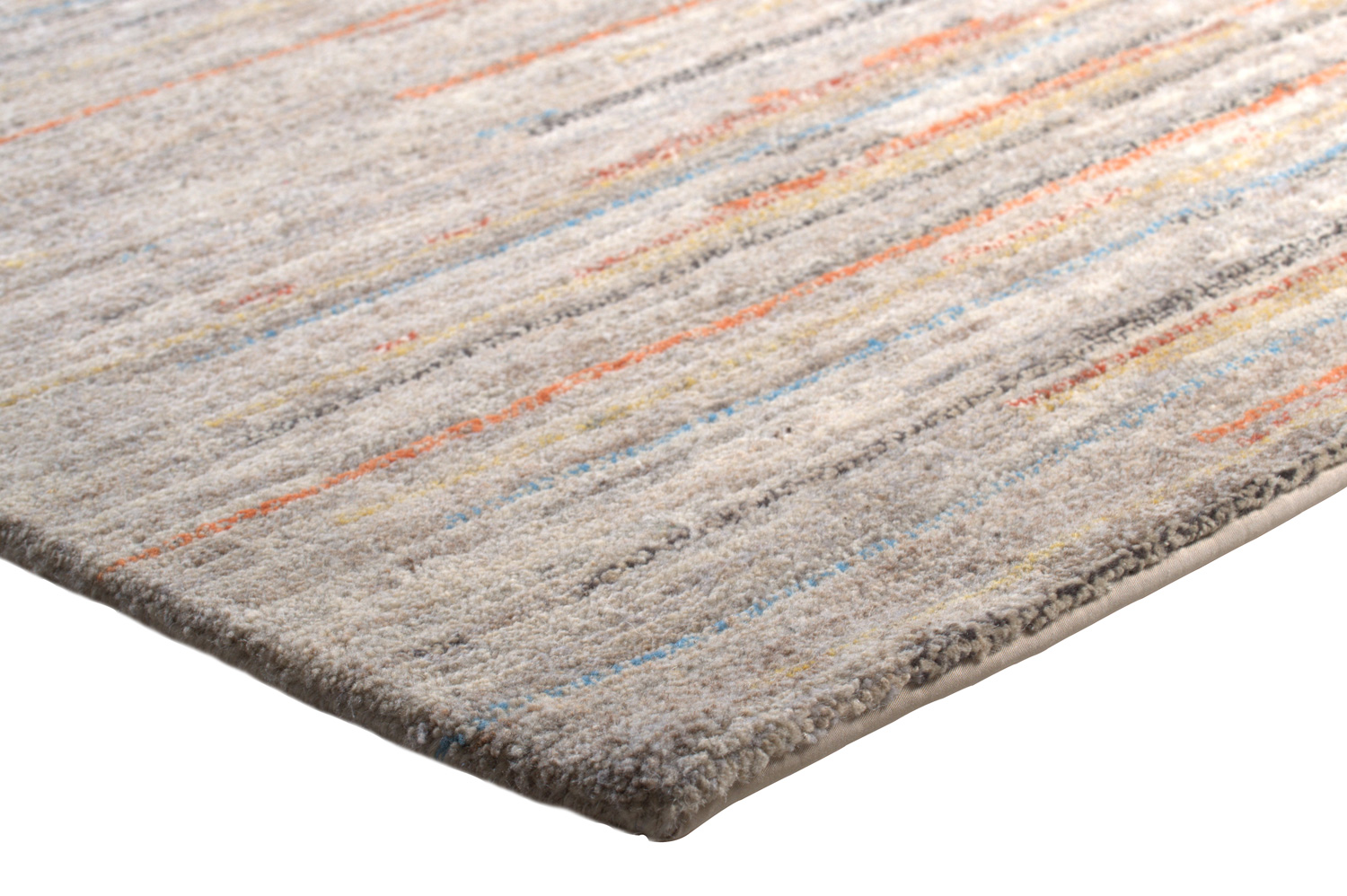 Theko Fangri Nepalteppich beige | Hochlandwolle