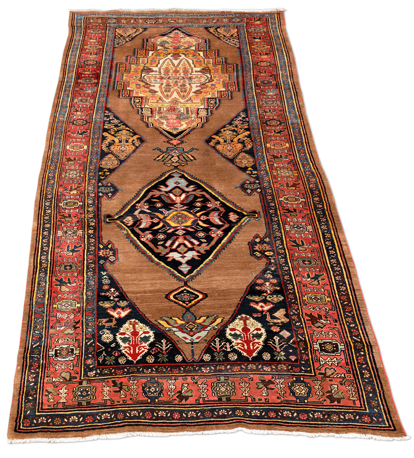 Kurden Bidjar Perserteppich alt | Schurwolle