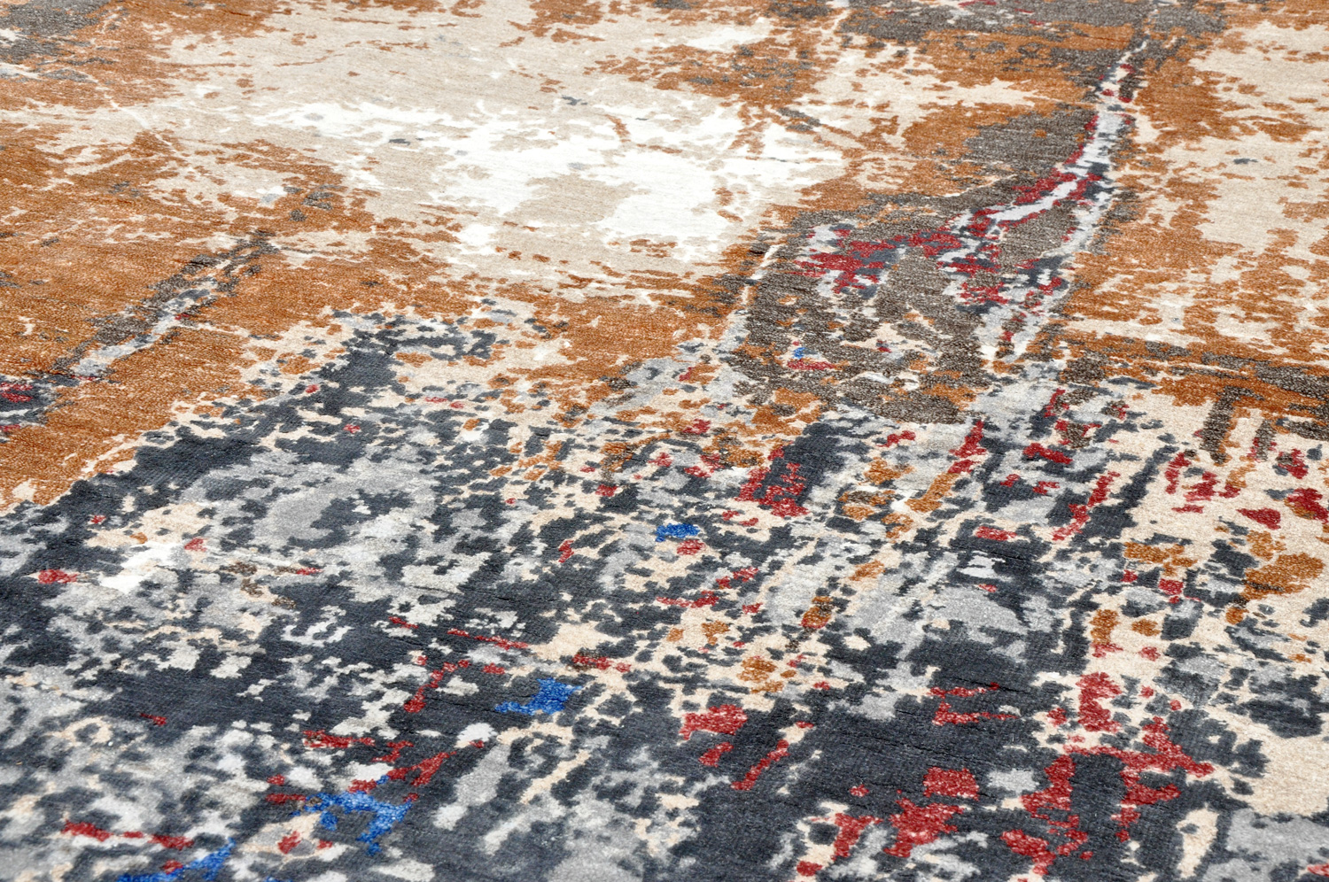 Ramesh Vintageteppich Indien | Schurwolle