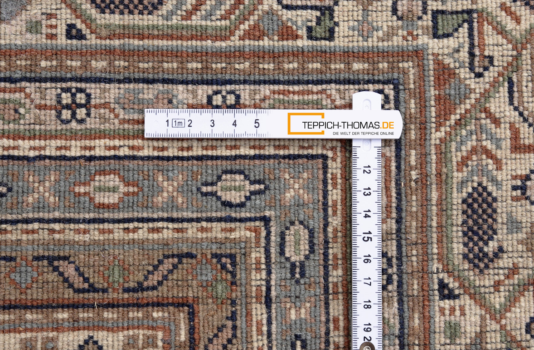 Mir Laxmi Orientteppich neu beige pestal | Schurwolle