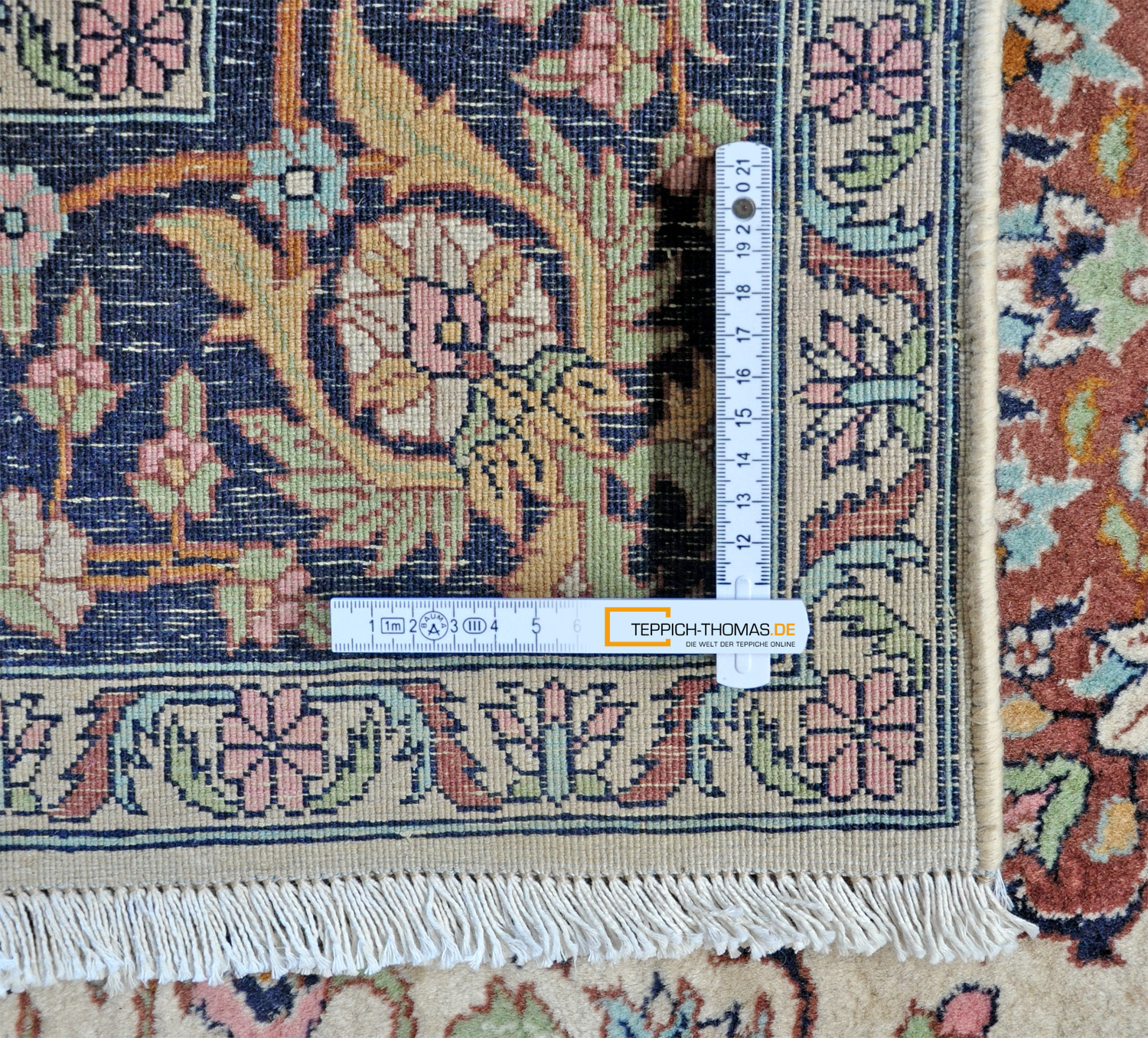 Isfahan Orientteppich Pakistan | Medaillon