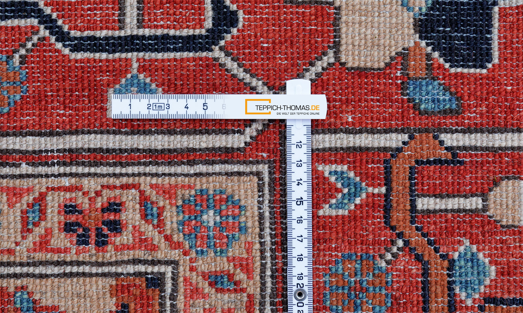 Ziegler Orientteppich neu blau Pakistan | Mahal-Muster