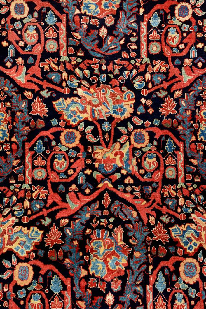 Sarough  Mostofi Perserteppich alt | Westpersien um 1930