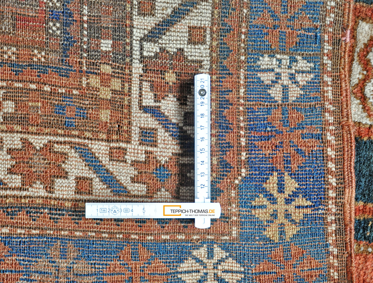 Kazak Teppich Lori-Pampak alt | Medaillon