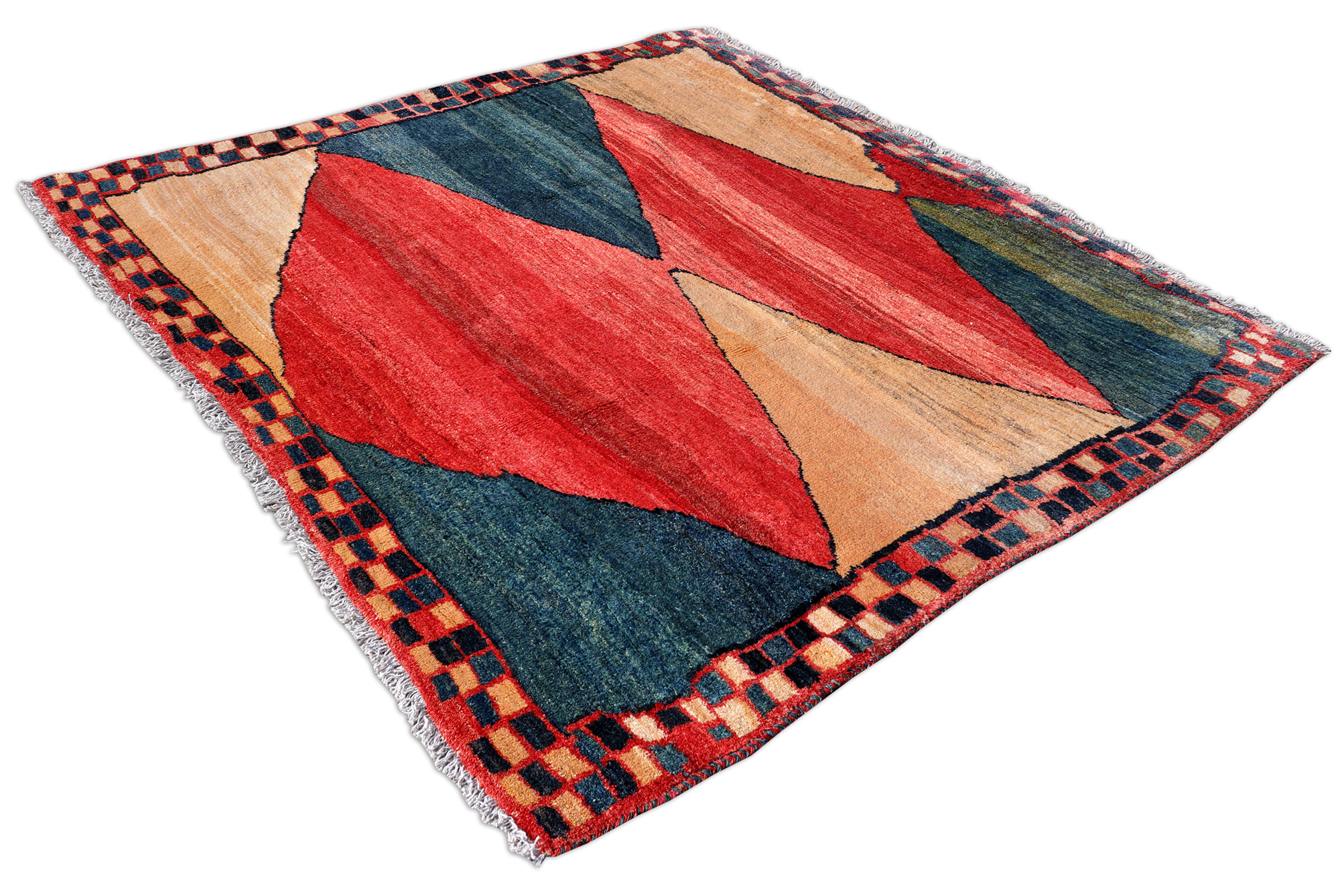 Gabbeh Perserteppich fein | Wolle