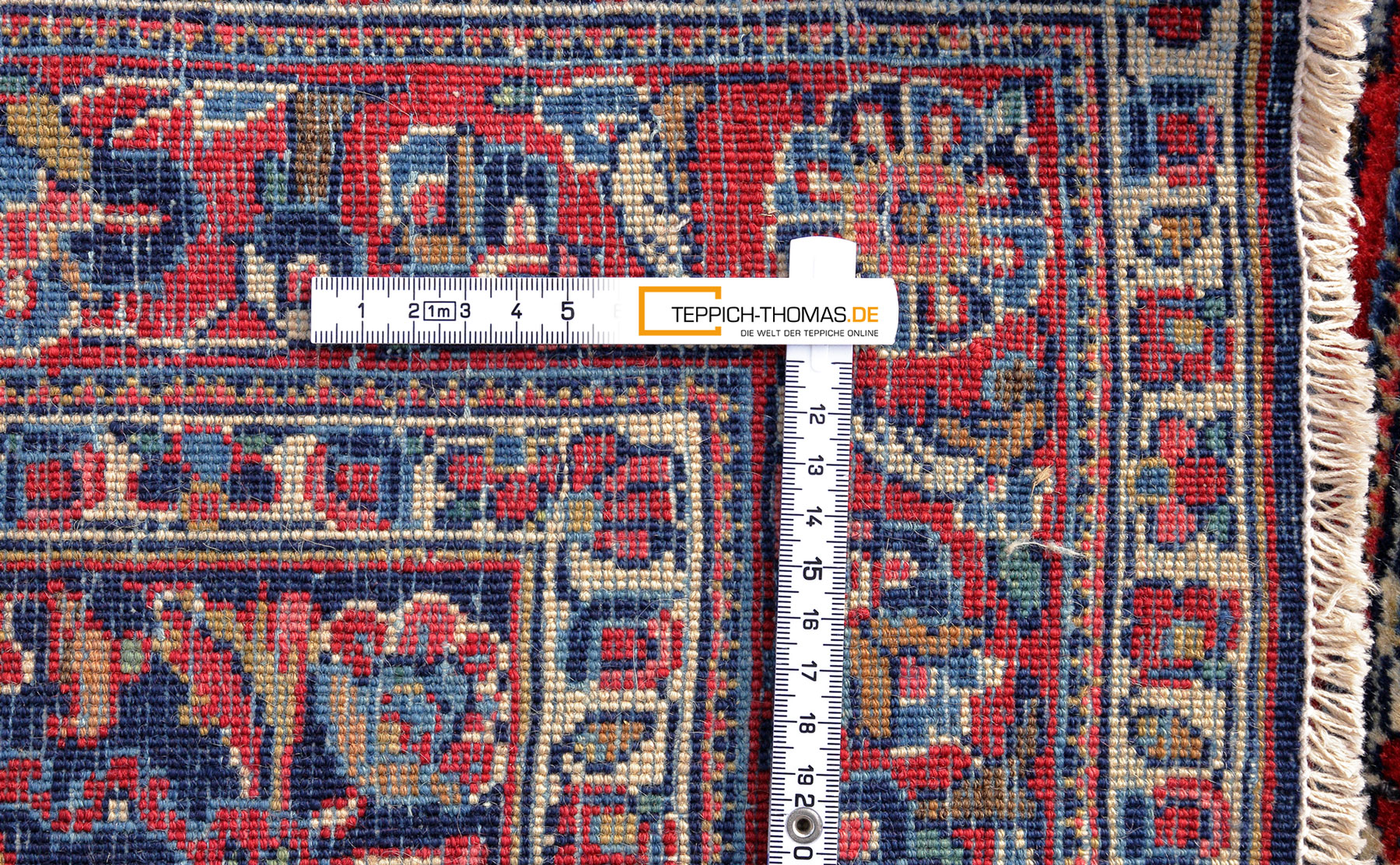 Kork-Keshan Perserteppich alt | Medaillon