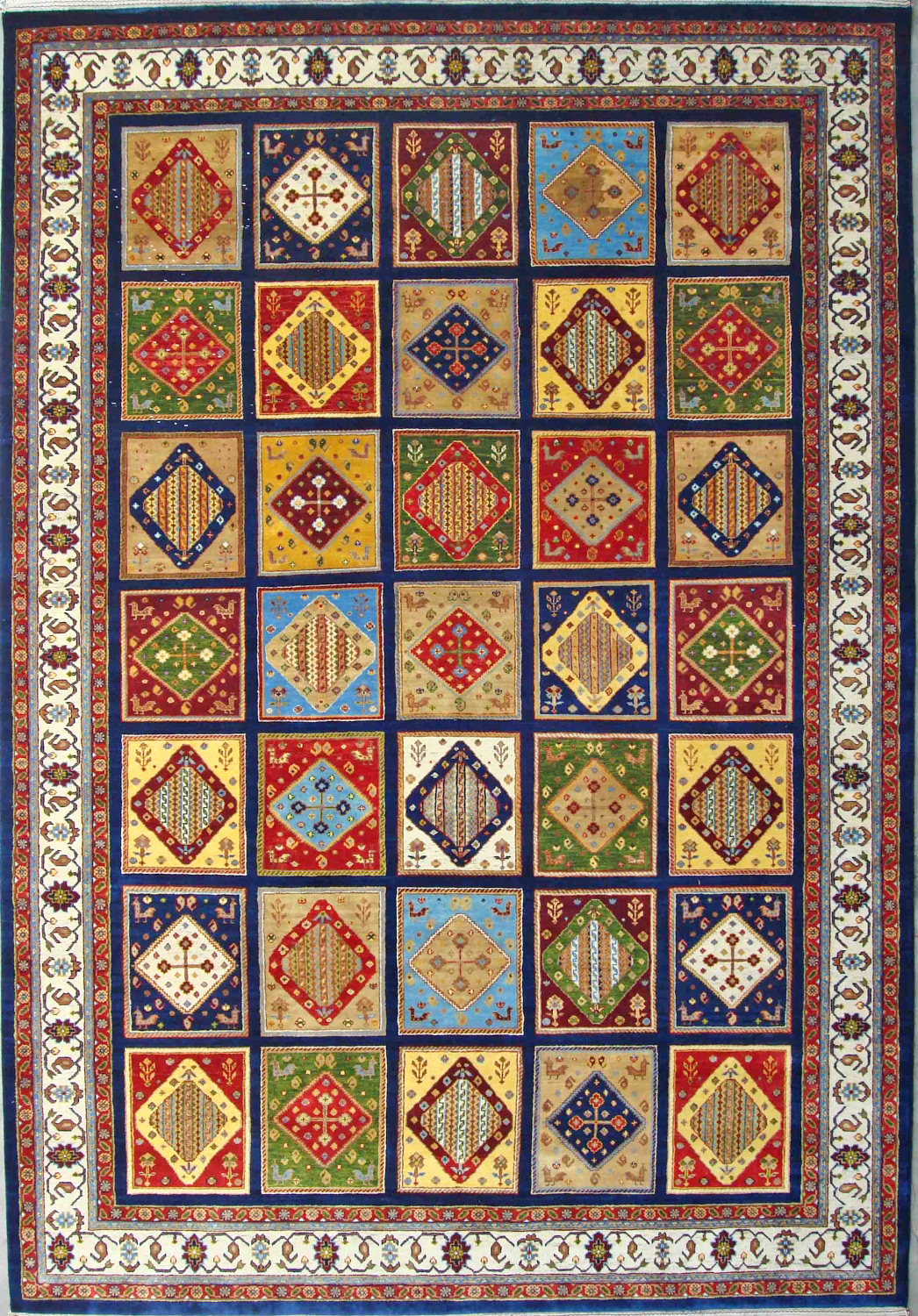 ASA KHAN Our Roots Indien | Felderteppich