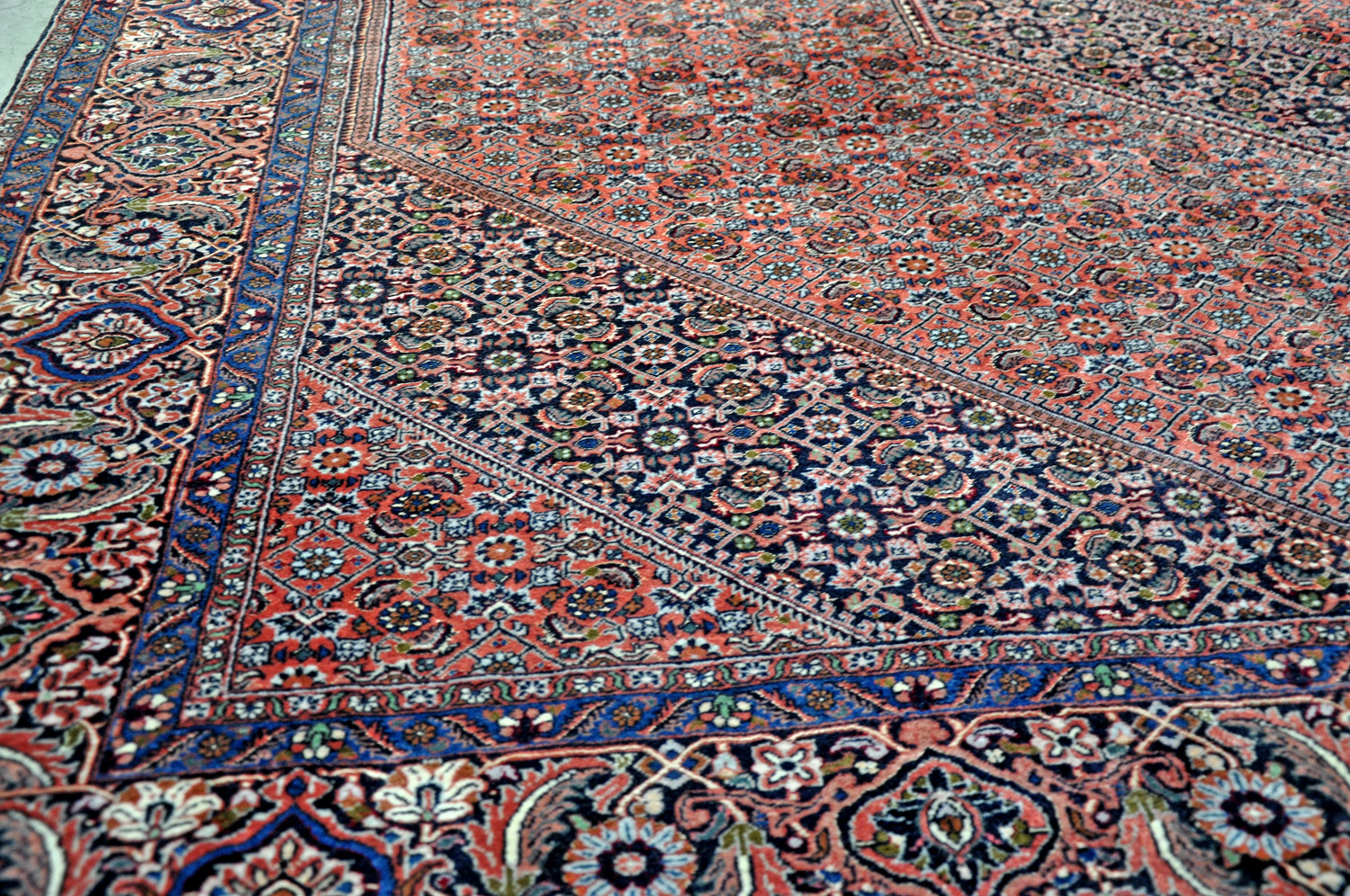 Bidjar-Tekab Perserteppich | Herati-Muster